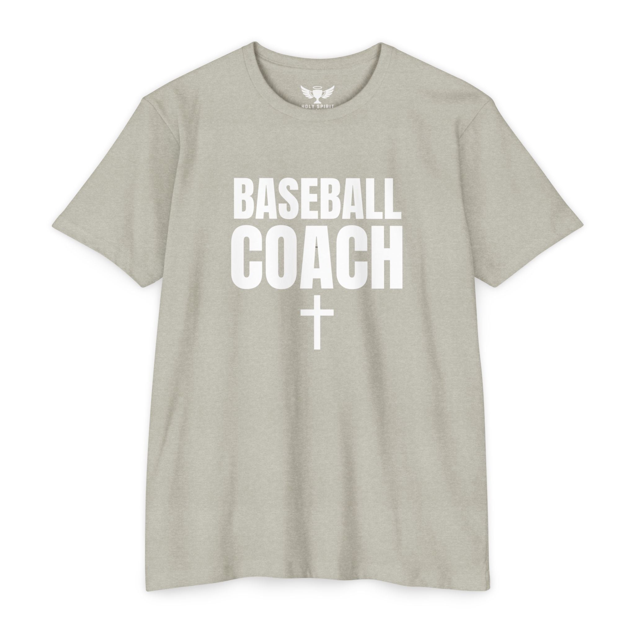 Baseball Coach T-Shirt — Custom Back Name & Number