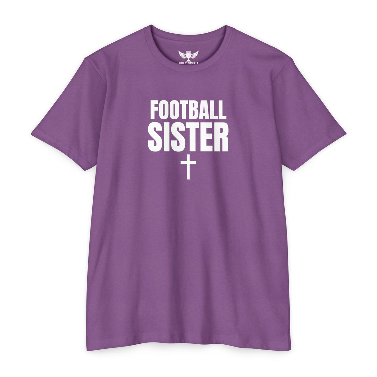Football Sister T-Shirt — Customizable Back Name & Number