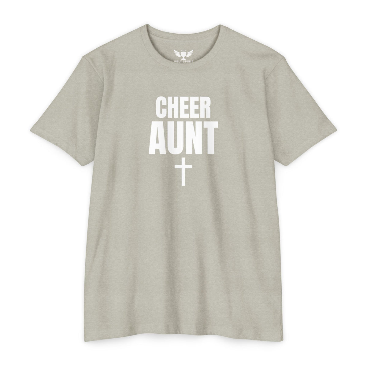 Cheer Aunt T-Shirt — Personalized Back Name & Number