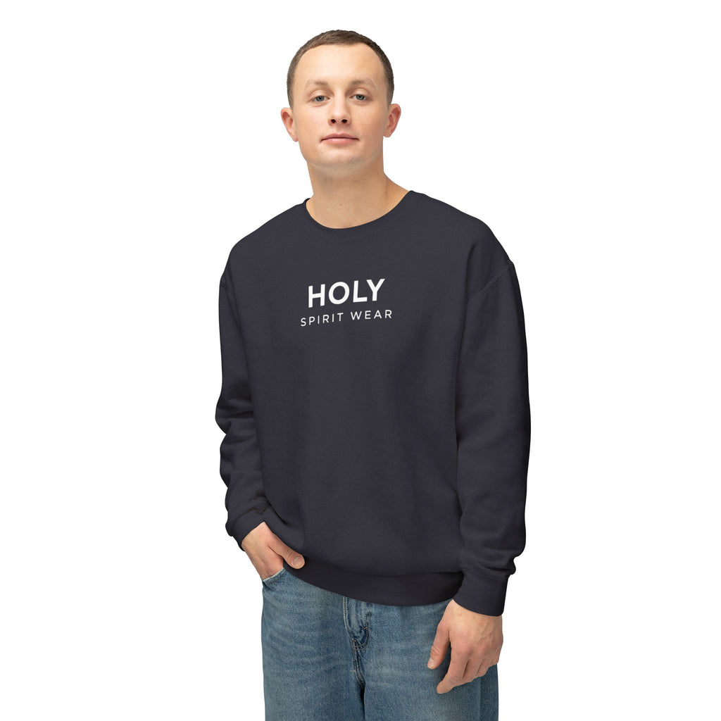 Philippians 4:13 Text Logo Crewneck Sweatshirt