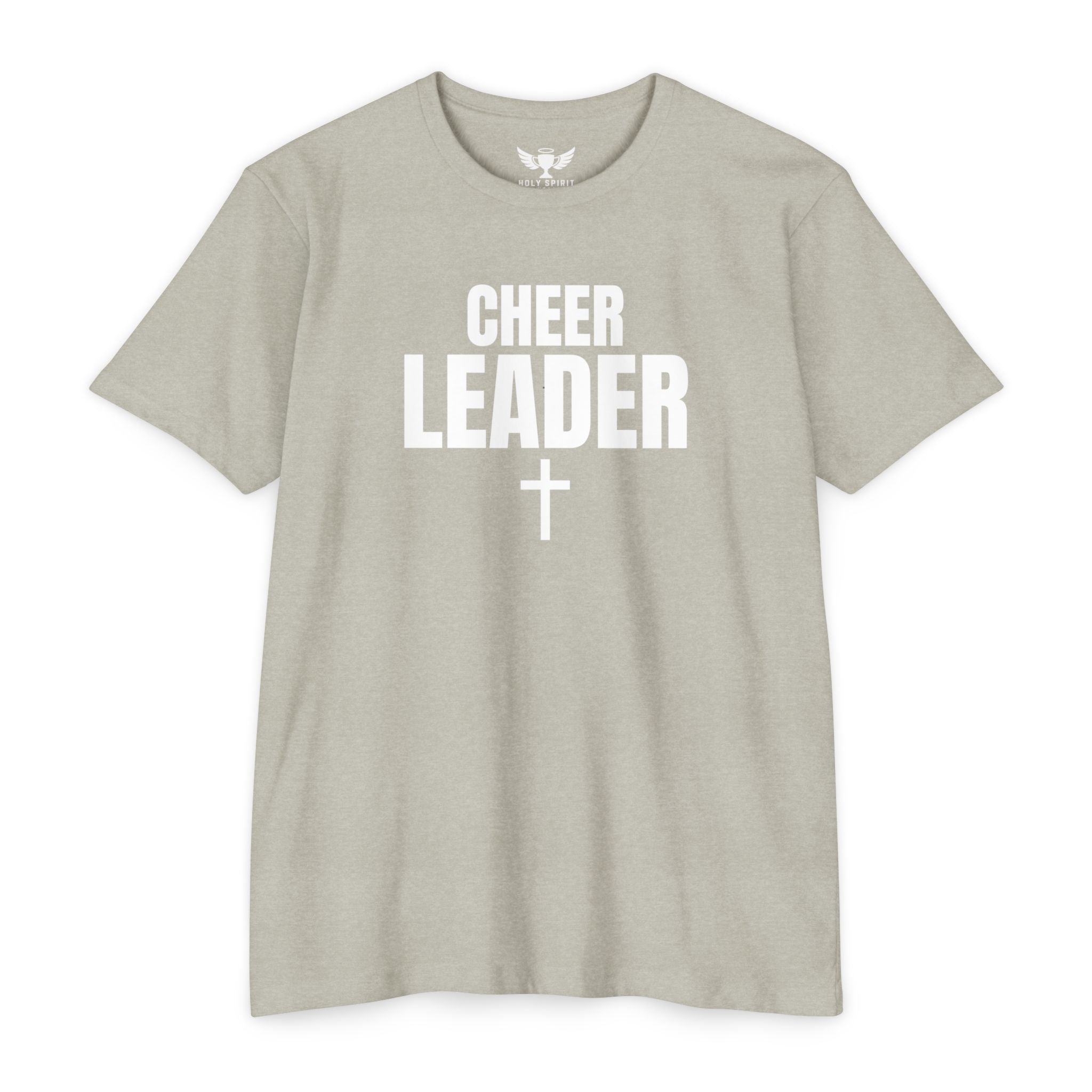 Cheer Leader T-Shirt with Cross — Personalized Back Name & Number