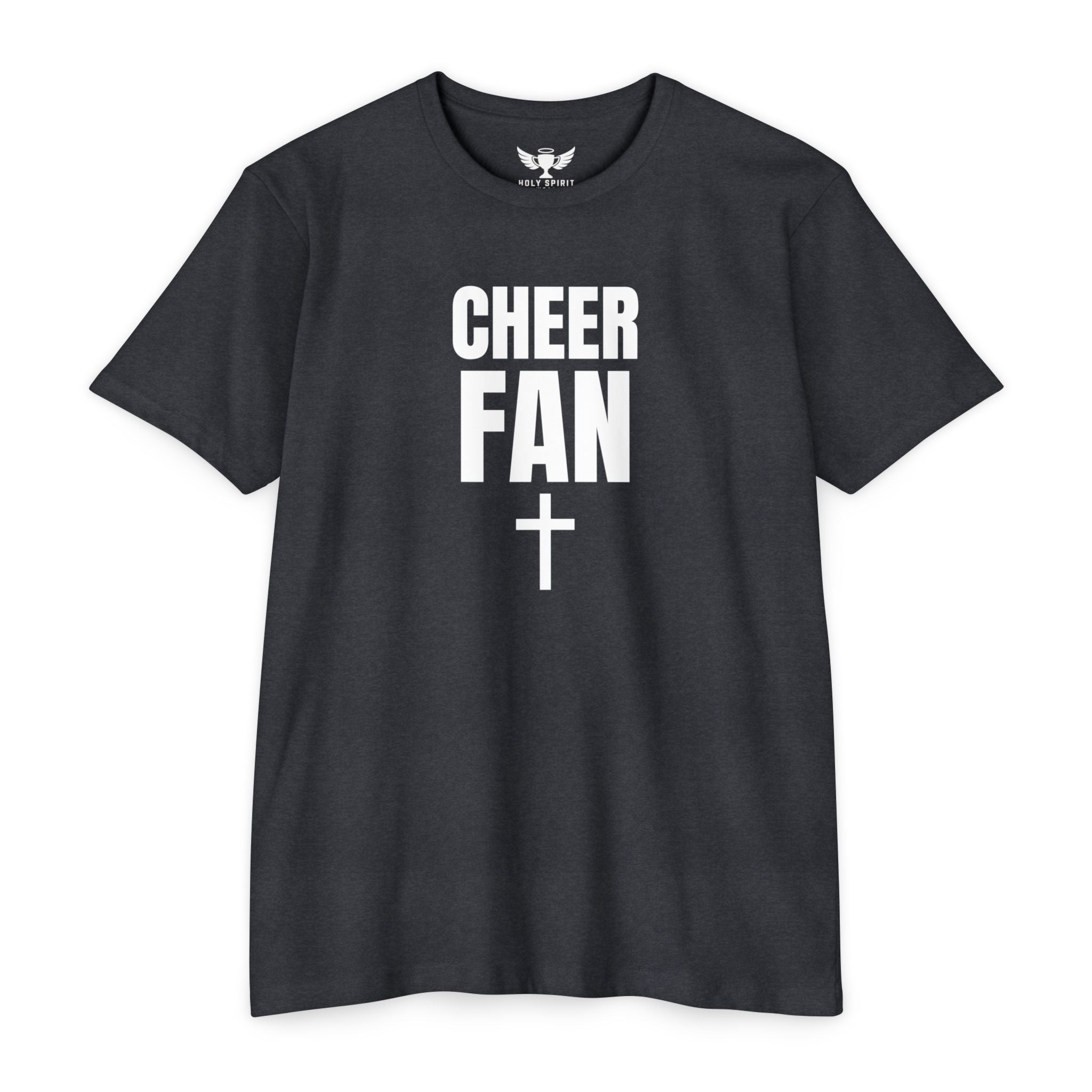 Cheer Fan T-Shirt — Personalized Back Name & Number