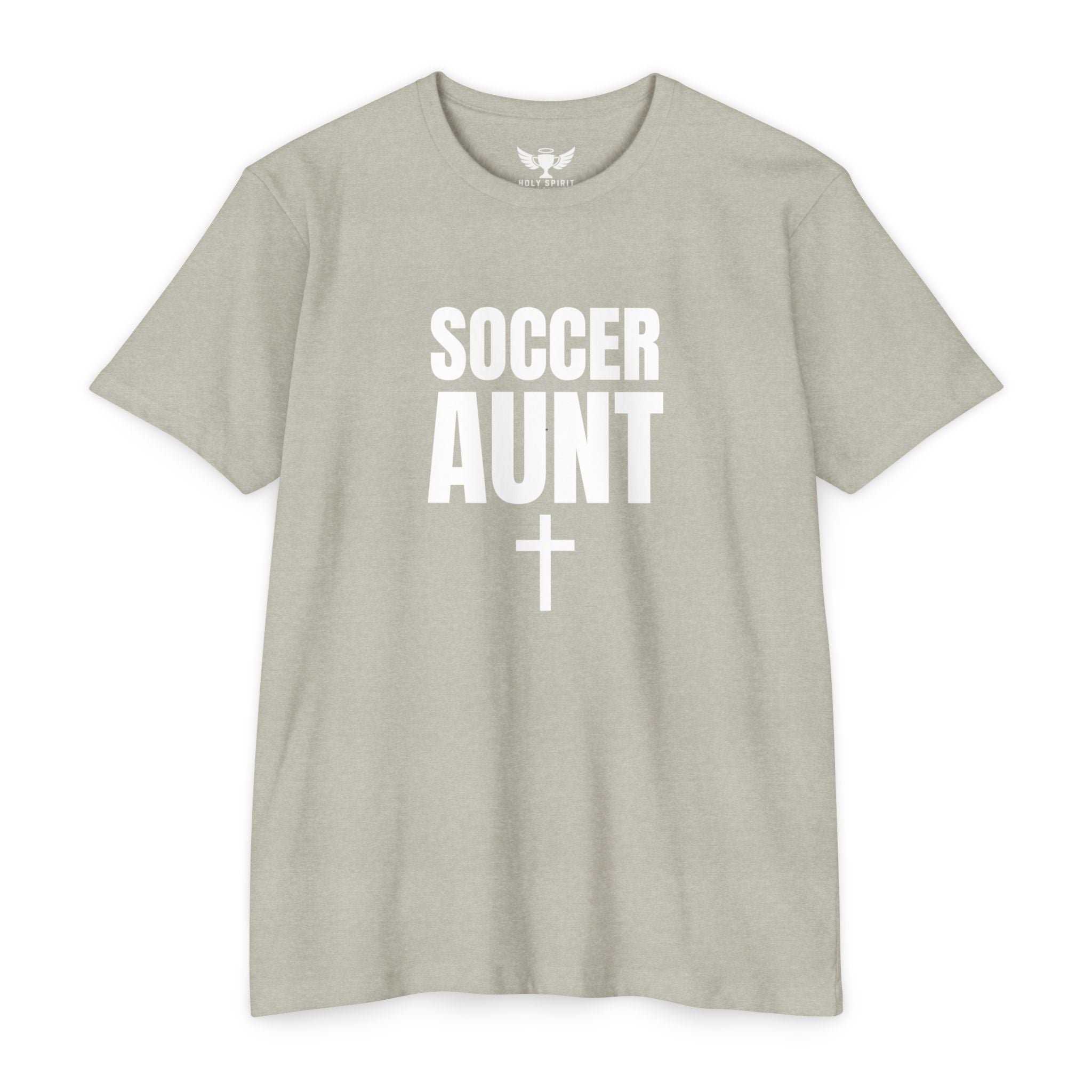 Soccer Aunt T-Shirt — Customizable Back Name & Number