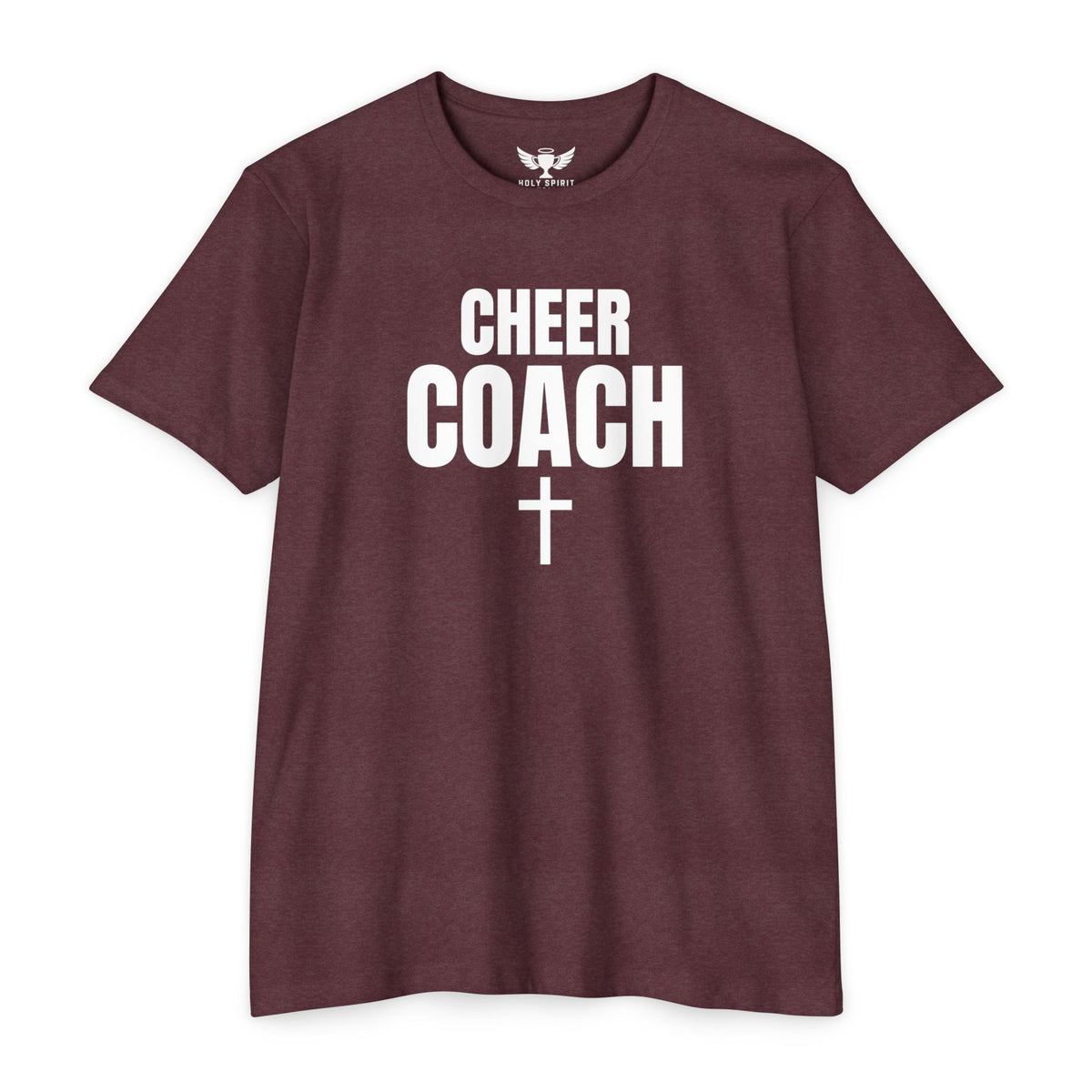 Cheer Coach T-Shirt — Personalized Back Number & Name