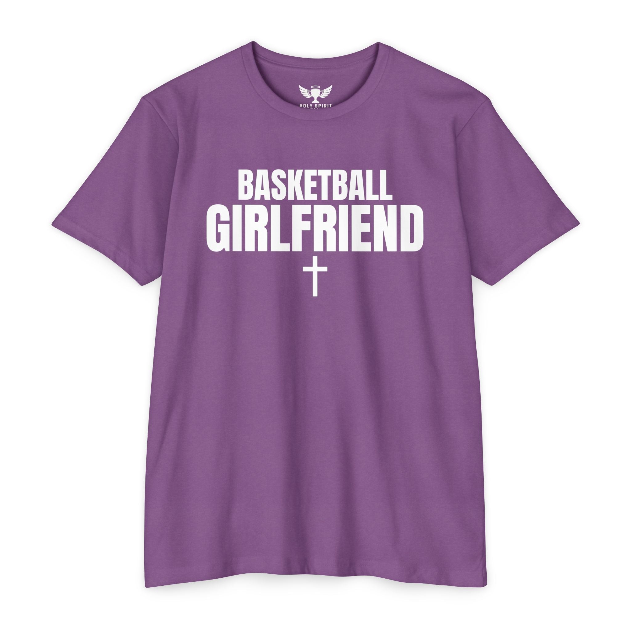 Basketball Girlfriend T-Shirt — Custom Name & Number