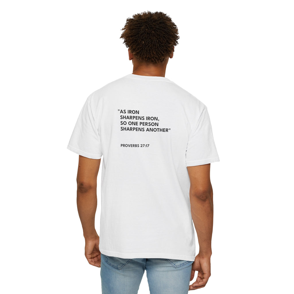 Proverbs 27:17 Unisex Logo Casual T-Shirt