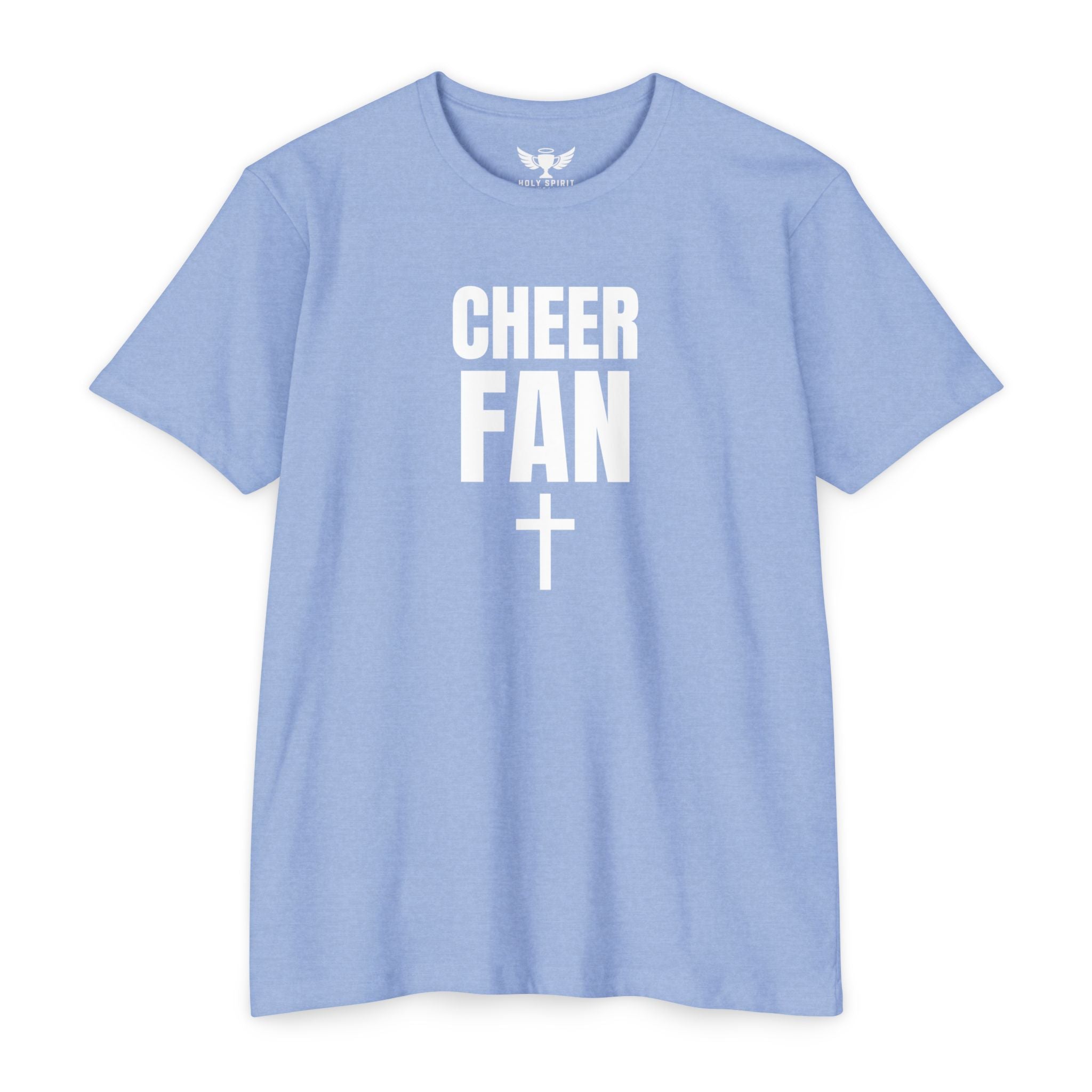Cheer Fan T-Shirt — Personalized Back Name & Number