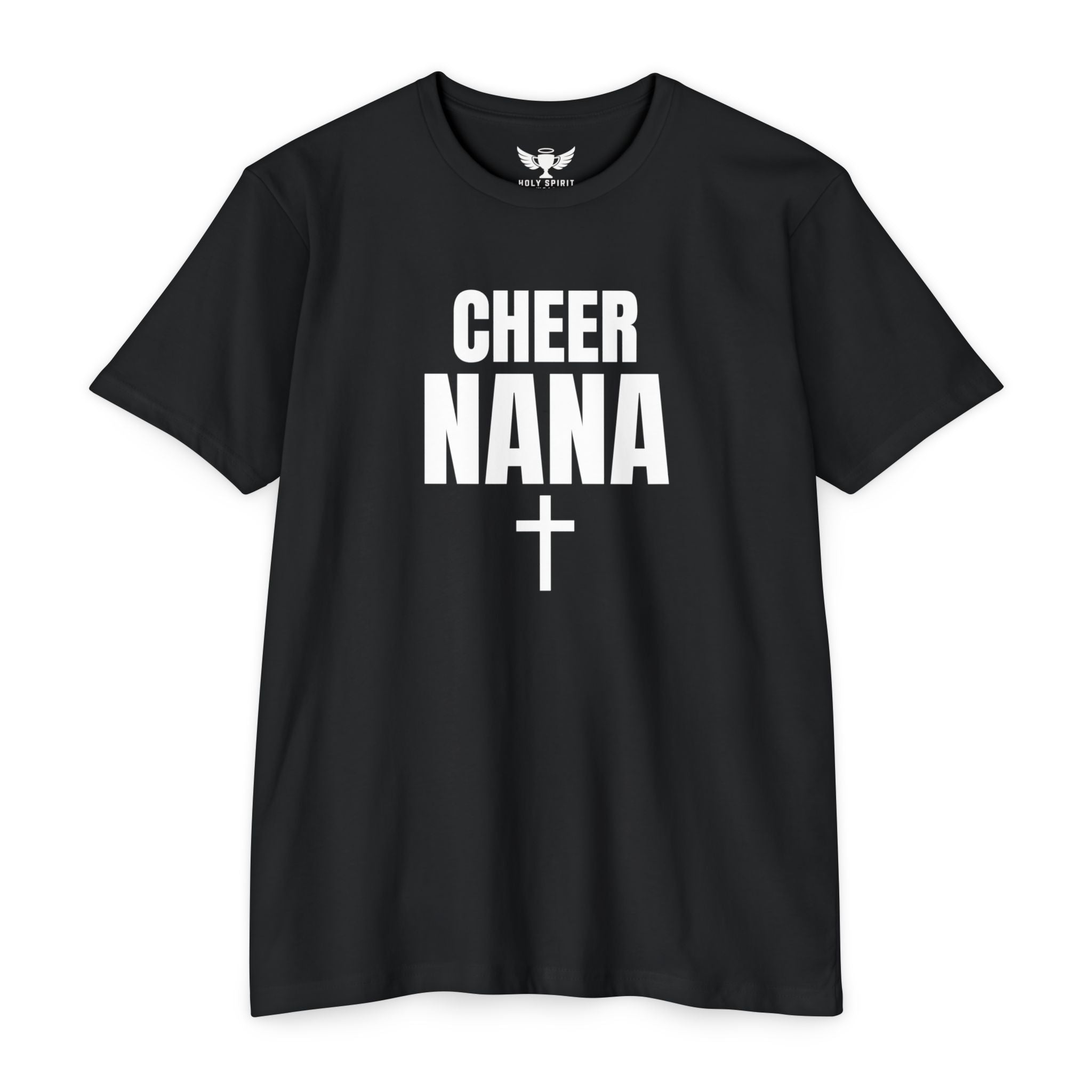 Cheer Nana T-Shirt — Personalized Back Name & Number