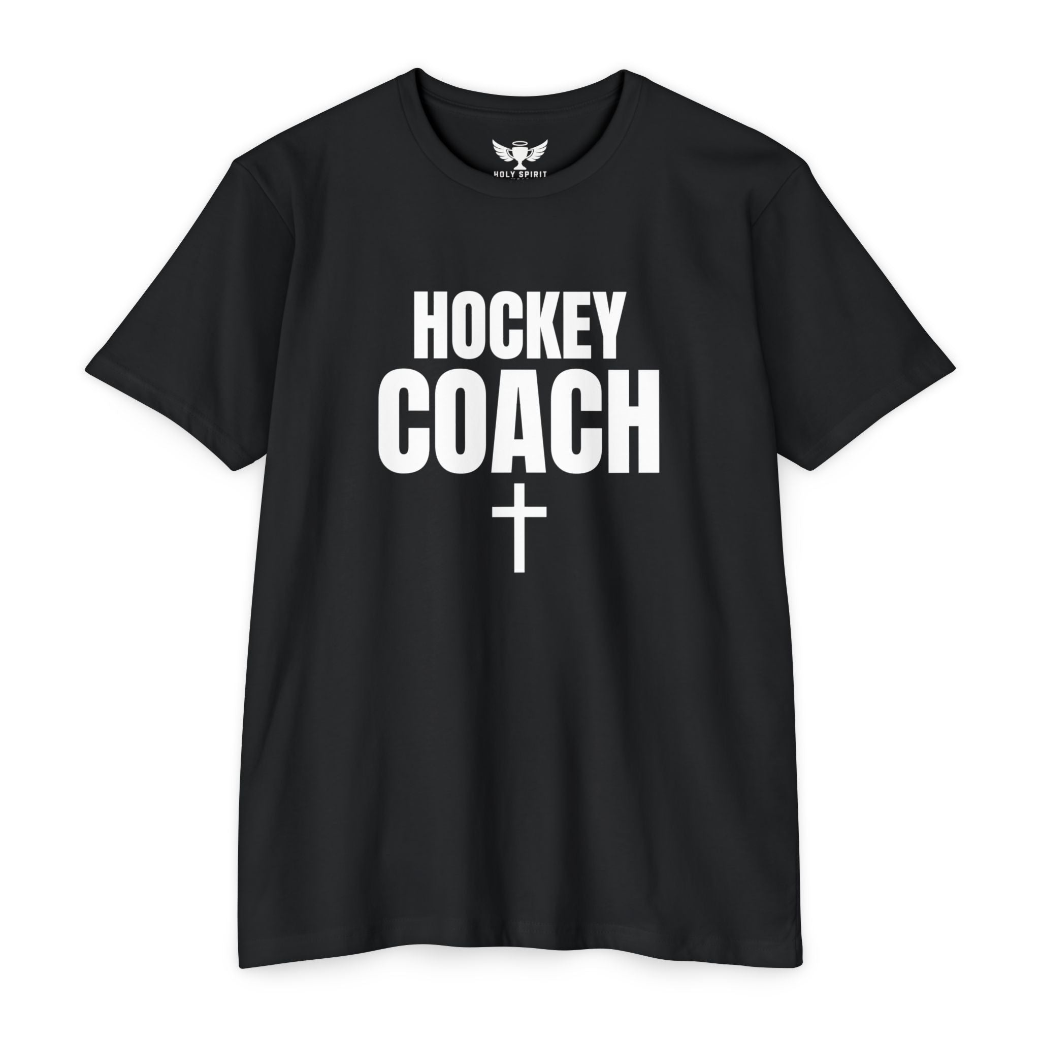 Hockey Coach T-Shirt — Personalized Name & Number Jersey