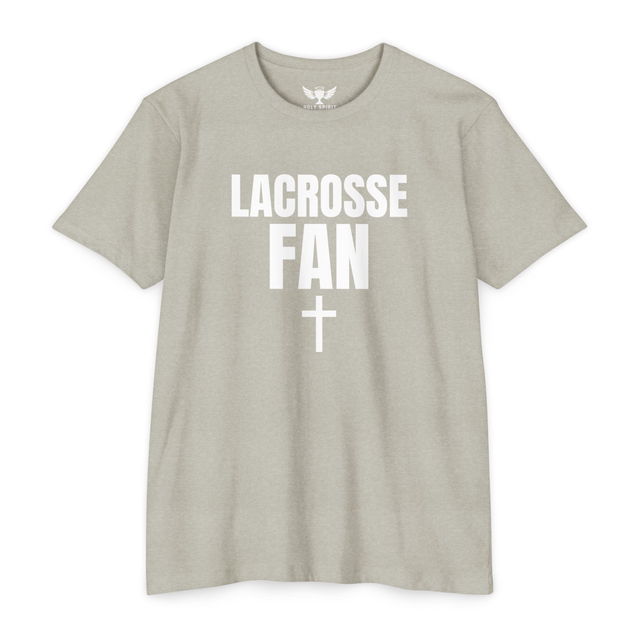 Lacrosse Fan T-Shirt — Custom Back Name & Number