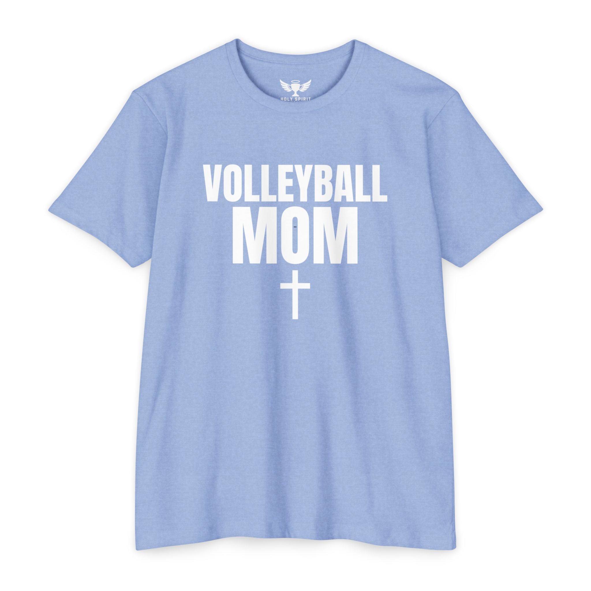 Volleyball Mom T‑Shirt — Custom Name & Number Sports Tee