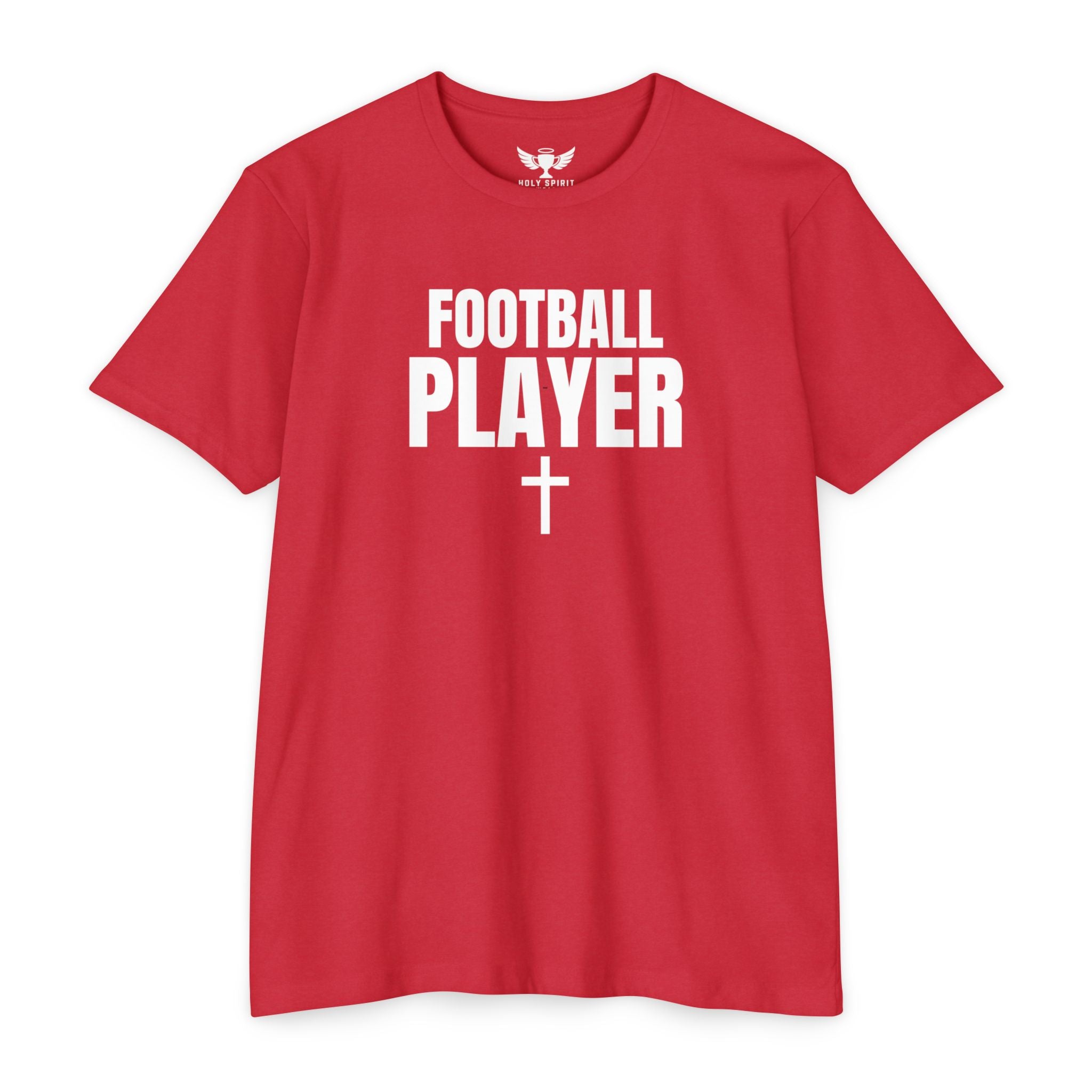 Football Player T-Shirt — Personalized Back Number & Name