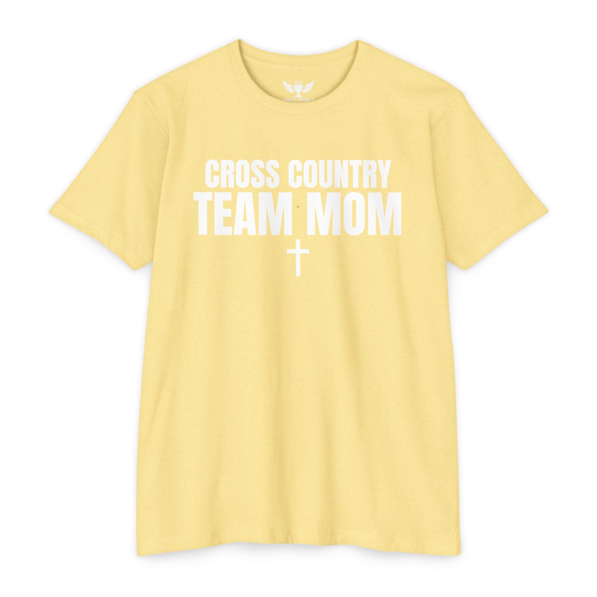 Cross Country Team Mom T-Shirt — Custom Name & Number Sports Tee