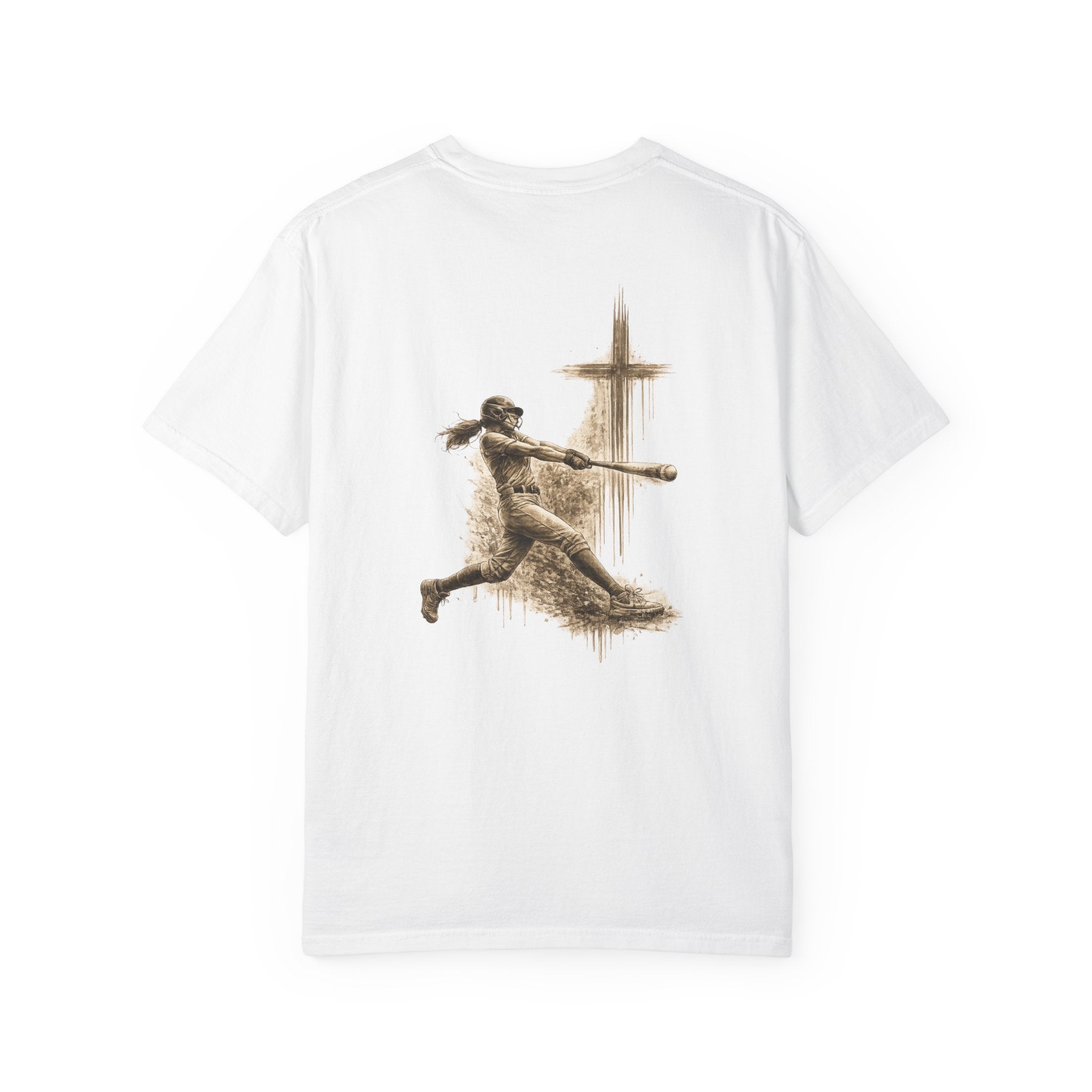 All Glory To God - Softball Tee — Faith-Based Athletic T-Shirt