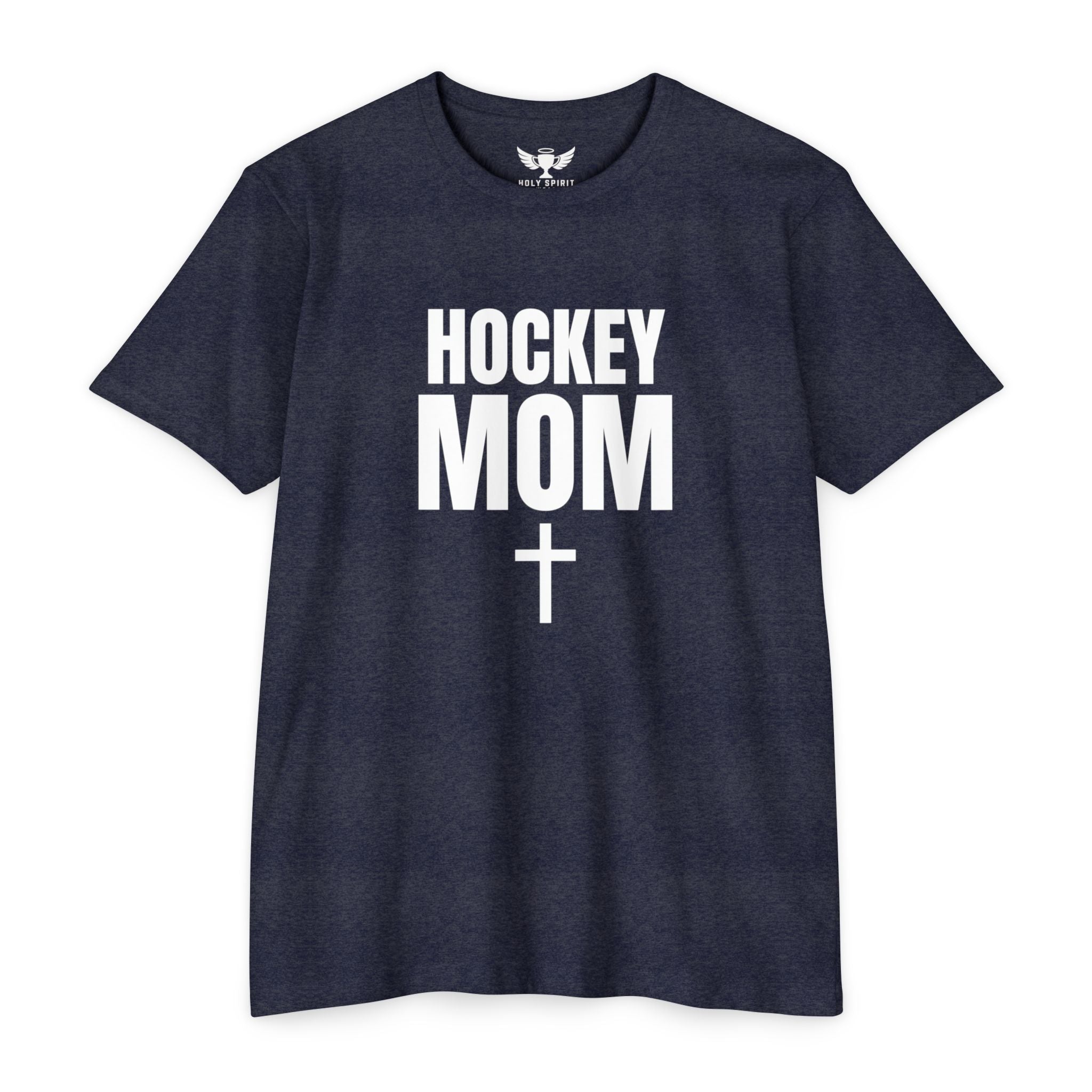 Hockey Mom T‑Shirt — Custom Name & Number Sports Tee