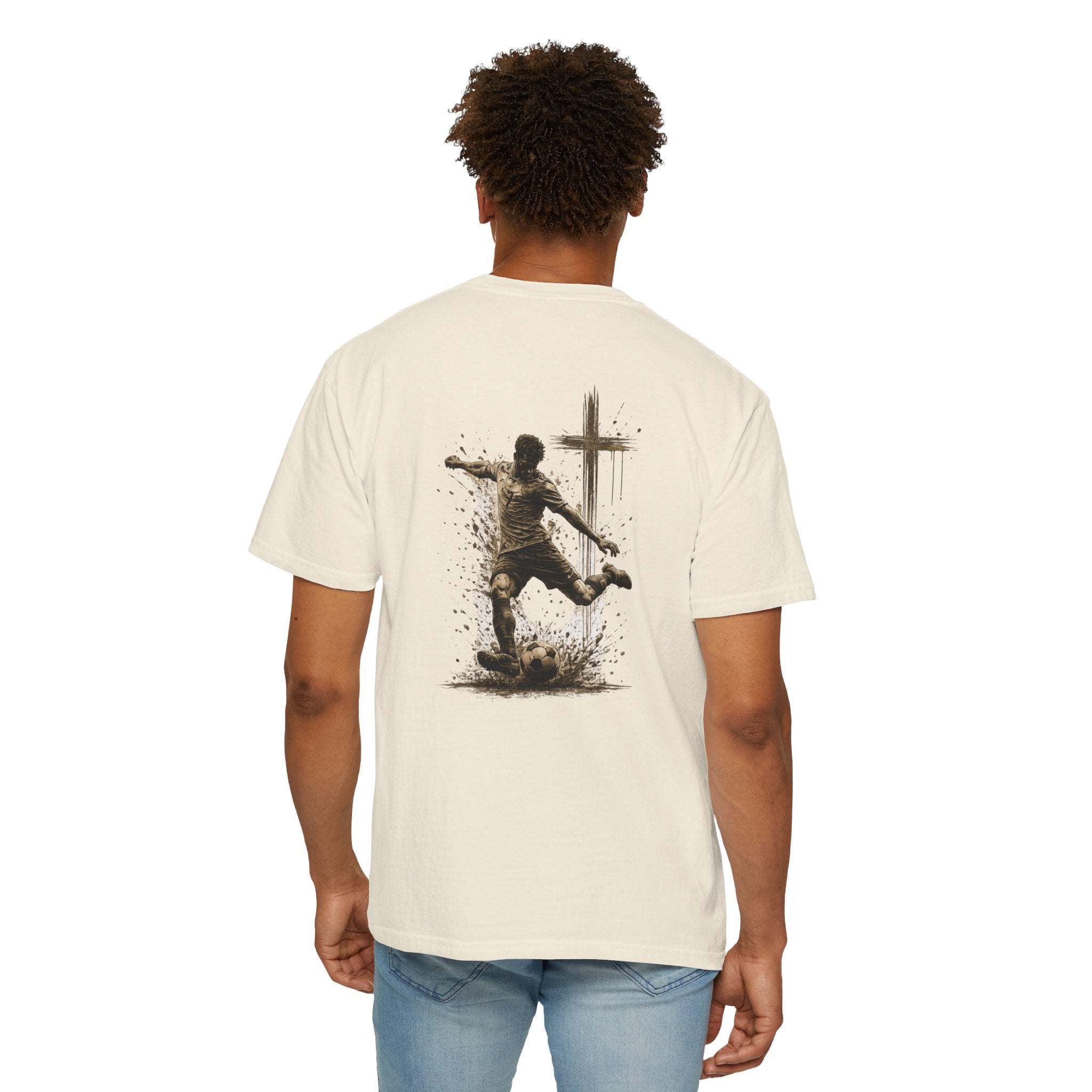 All Glory To God - Soccer Tee — Faith-Based Athletic T-Shirt