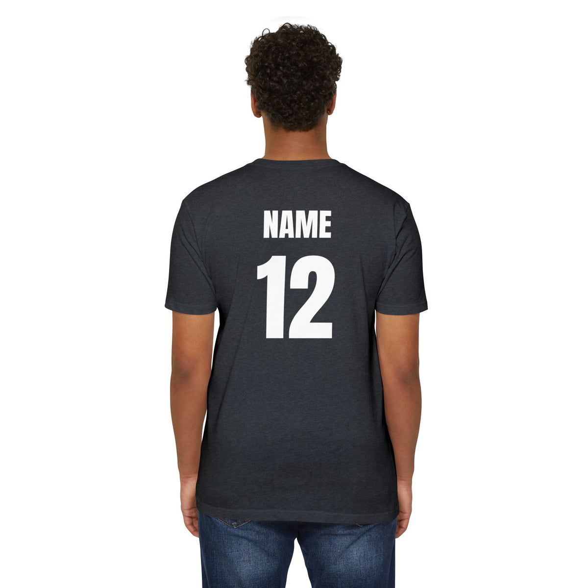 Baseball Mom T-Shirt - Custom Back Name & Number