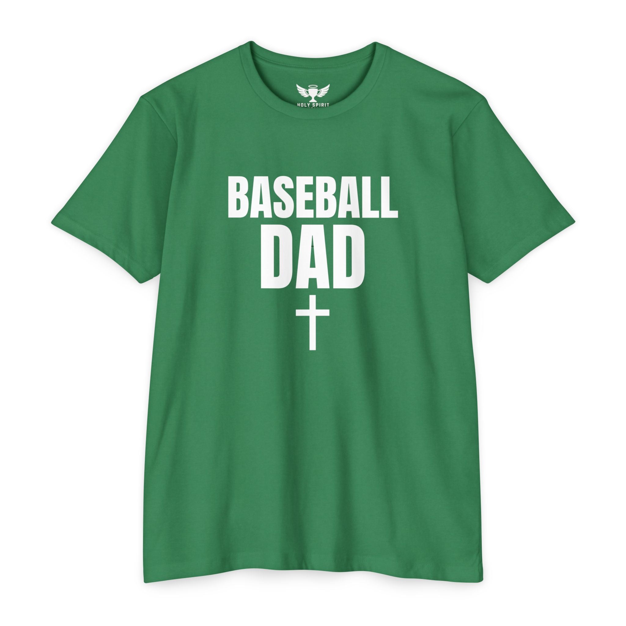 Baseball Dad T-Shirt — Custom Back Name & Number