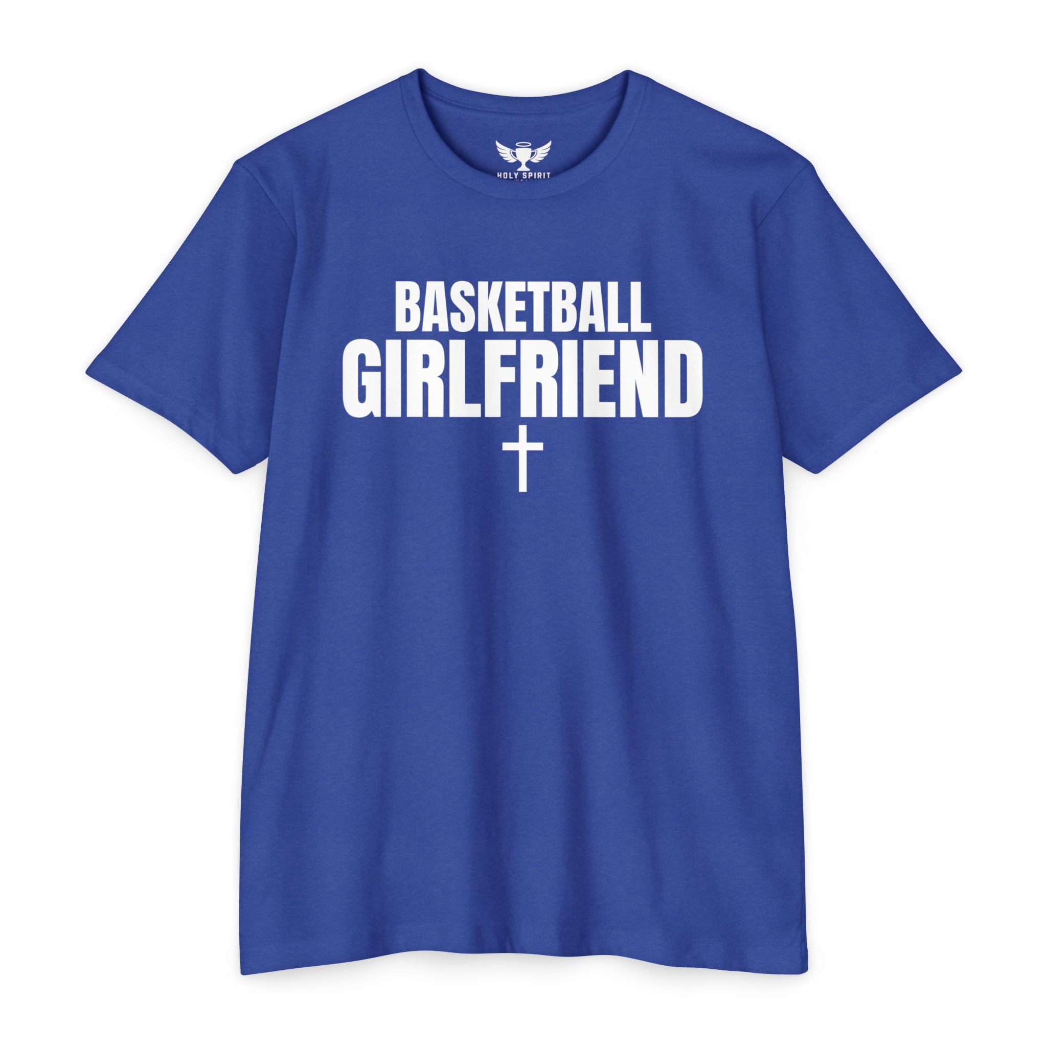Basketball Girlfriend T-Shirt — Custom Name & Number