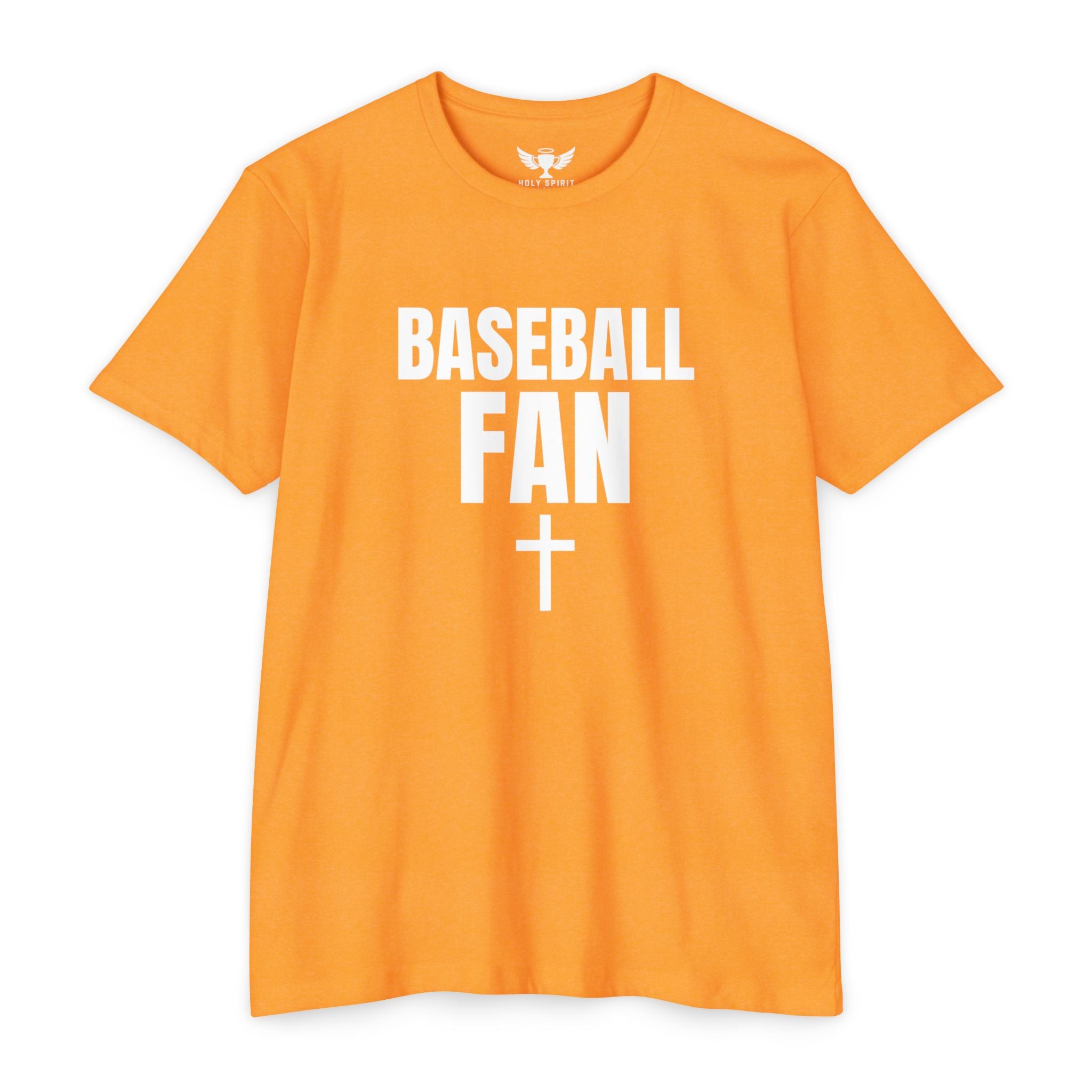 Baseball Fan T-Shirt — Custom Back Name & Number