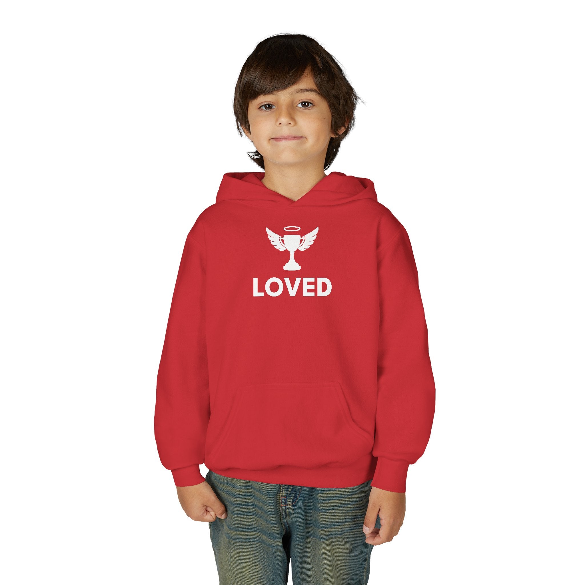 Youth Hoodie - 'LOVED'