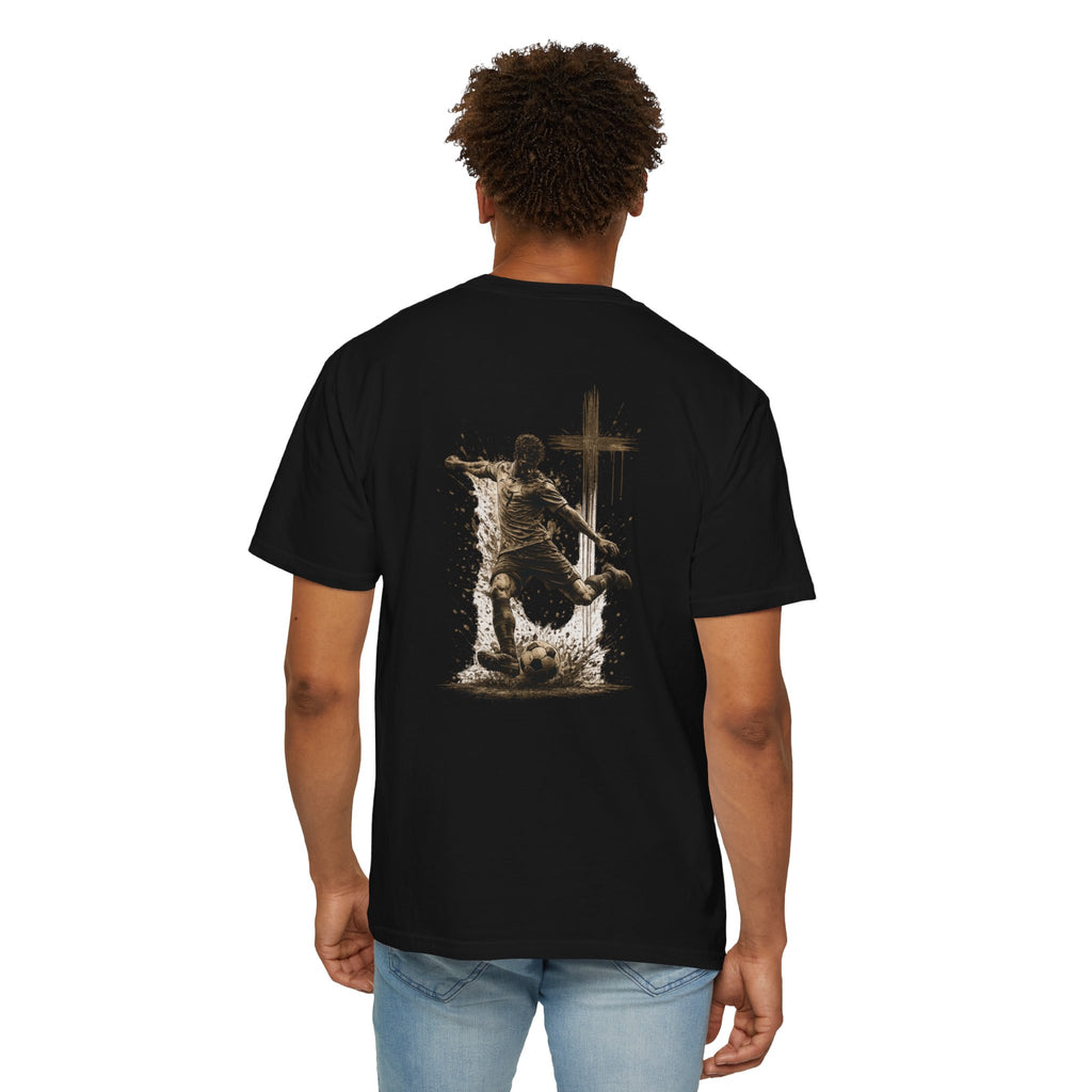 All Glory To God - Soccer Tee — Faith-Based Athletic T-Shirt