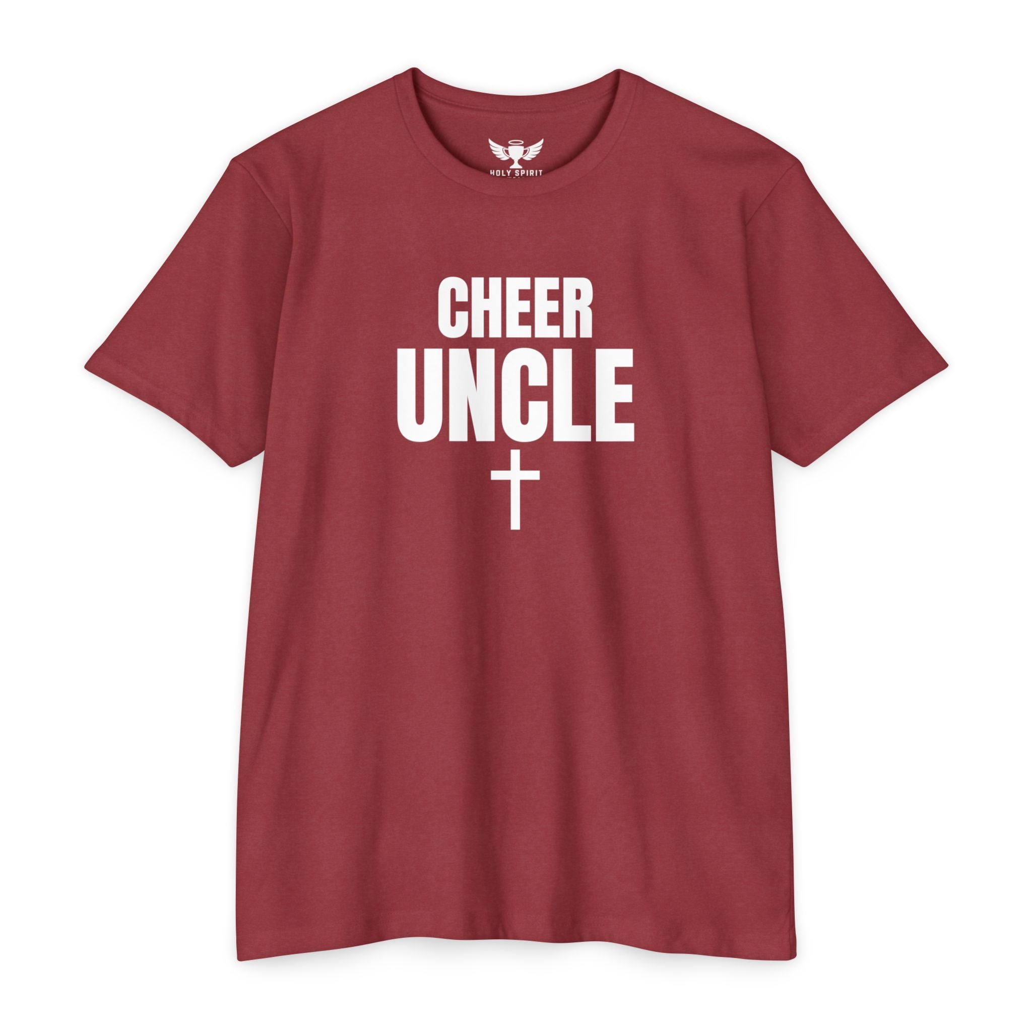 Cheer Uncle T‑Shirt — Personalized Back Number Jersey Tee