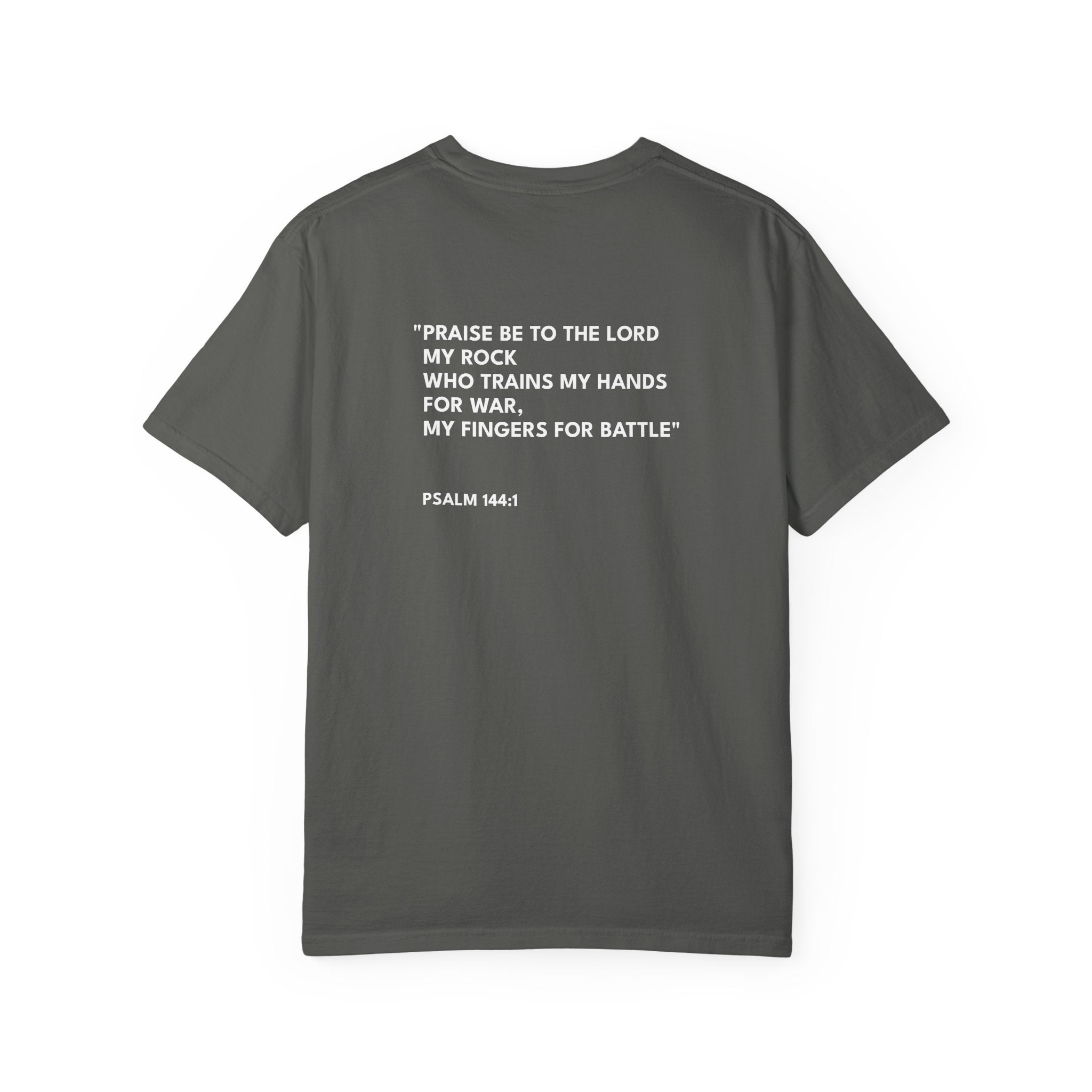 Psalm 144:1 Unisex Logo Casual T-Shirt