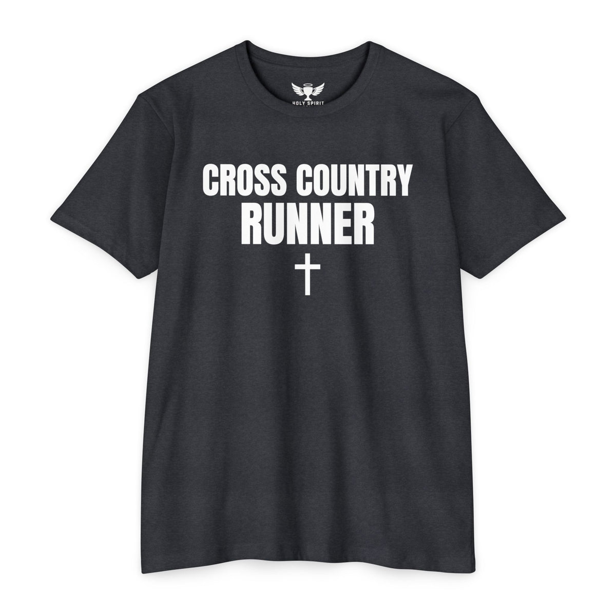 Cross Country Runner T-Shirt — Personalized Back Number & Name