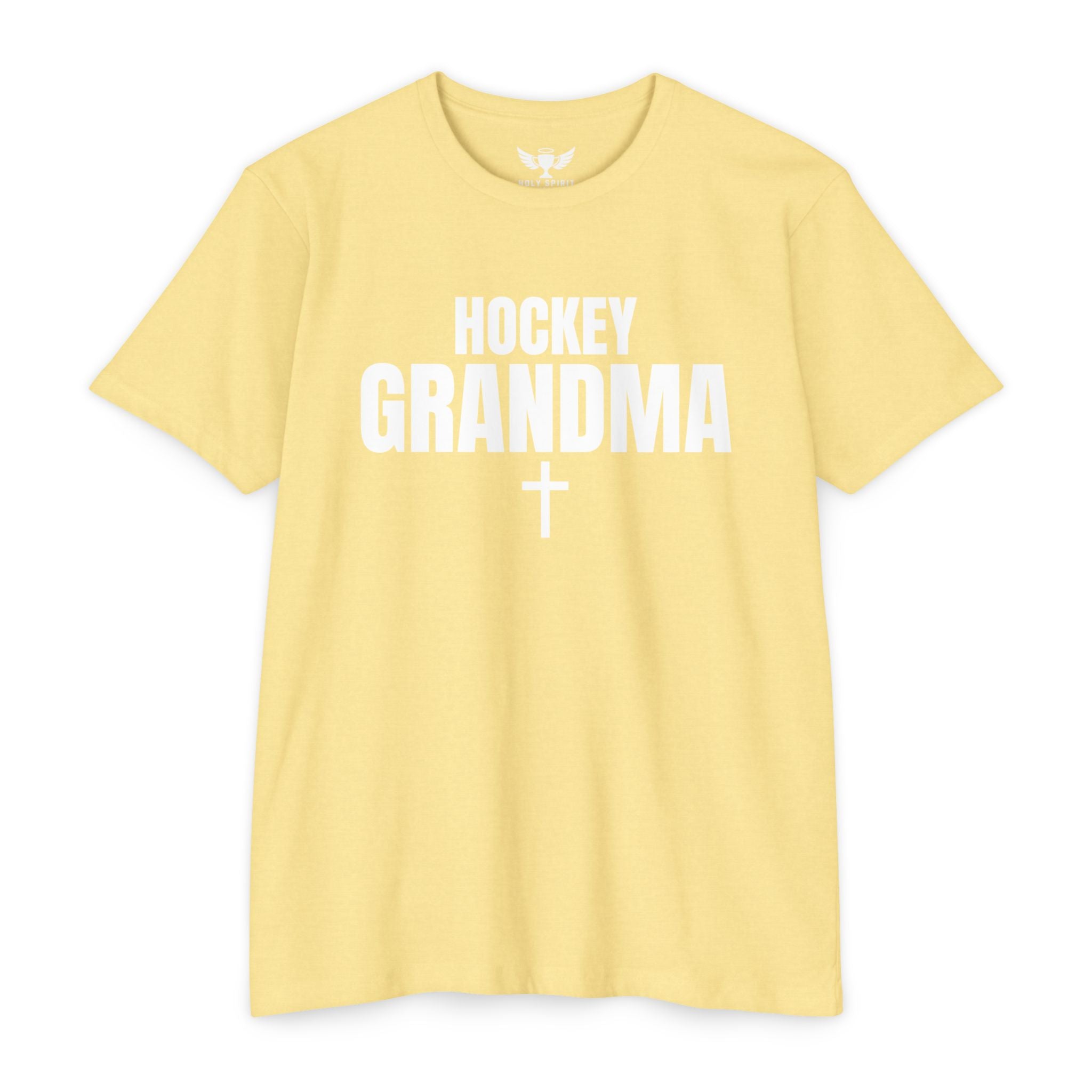 Hockey Grandma T-Shirt — Custom Back Name & Number Jersey