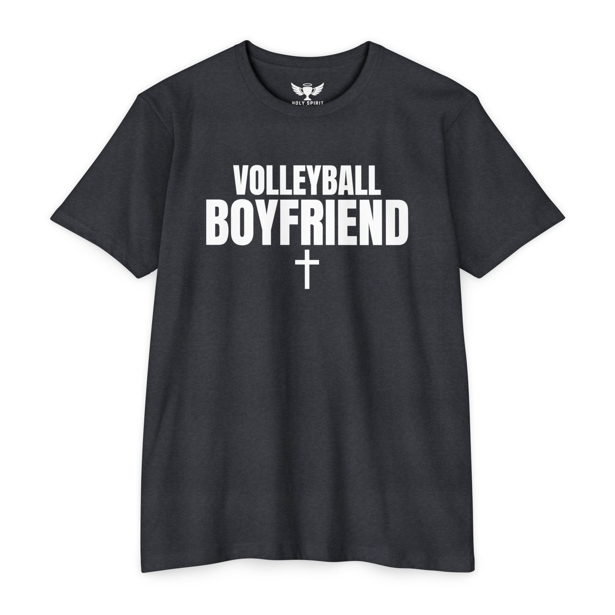 Volleyball Boyfriend T-Shirt — Custom Name & Number