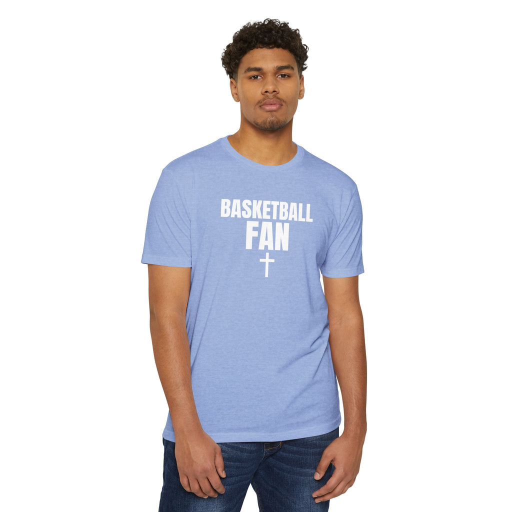 Basketball Fan Tee — Custom Back Name & Number