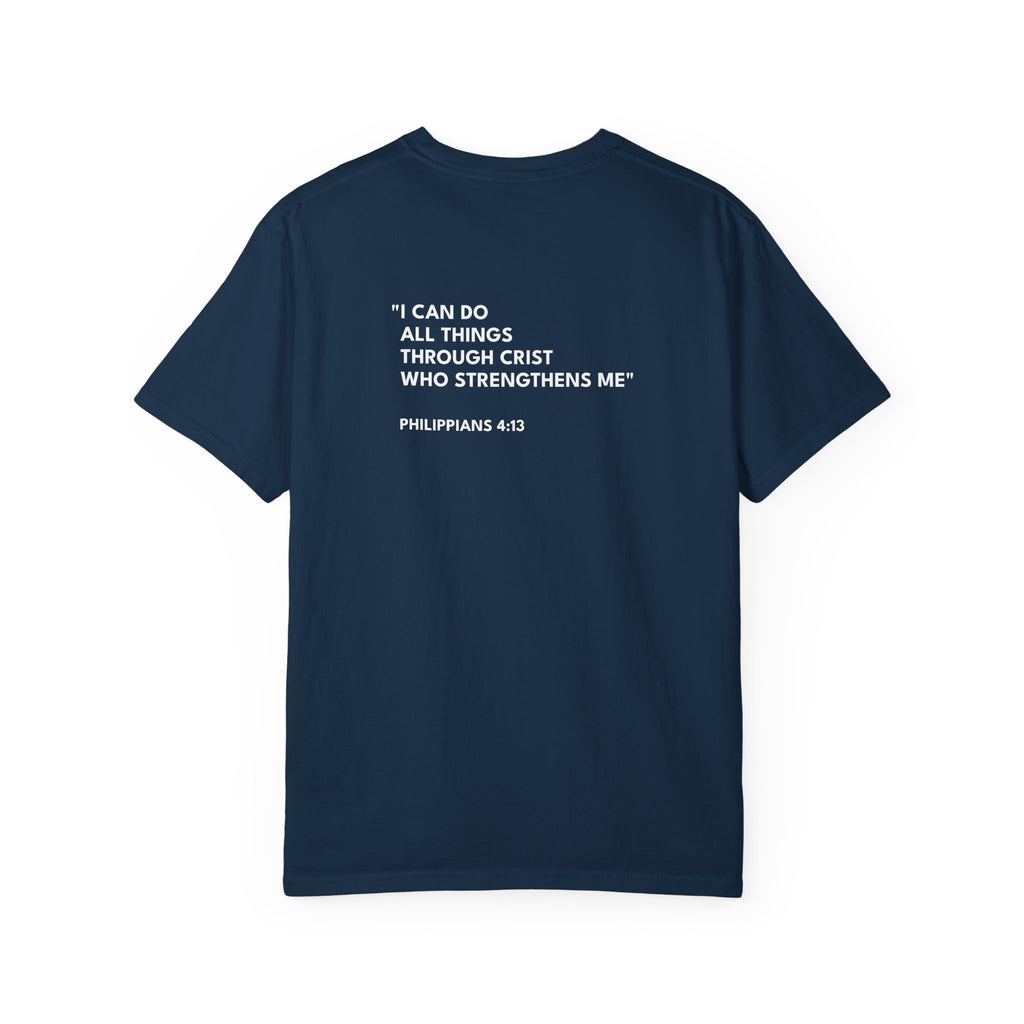 Philippians 4:13 Unisex Logo Casual T-Shirt
