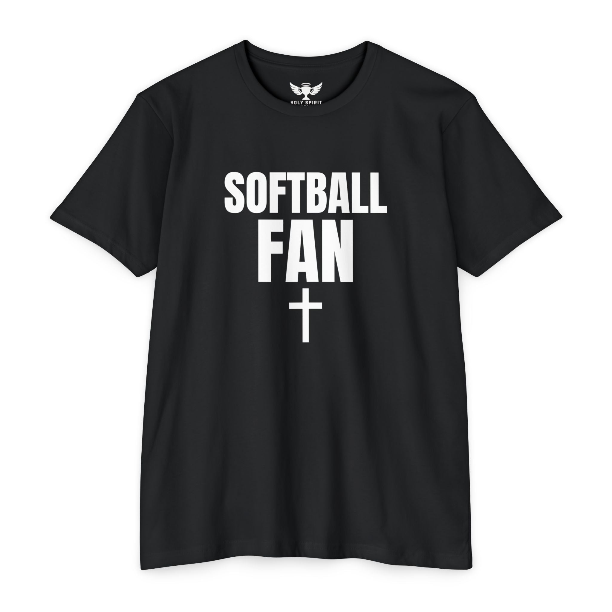 Softball Fan T-Shirt — Custom Name & Number