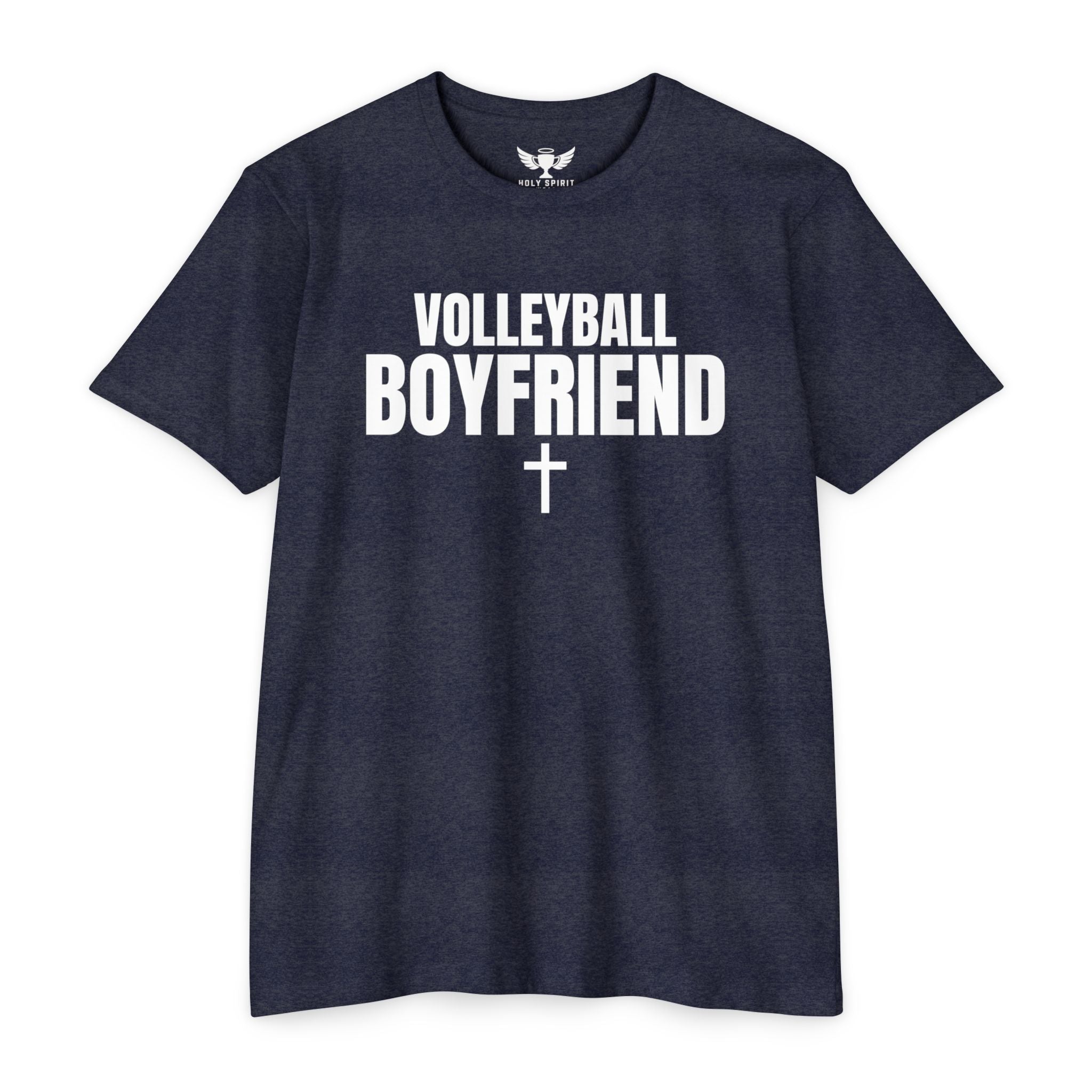 Volleyball Boyfriend T-Shirt — Custom Name & Number