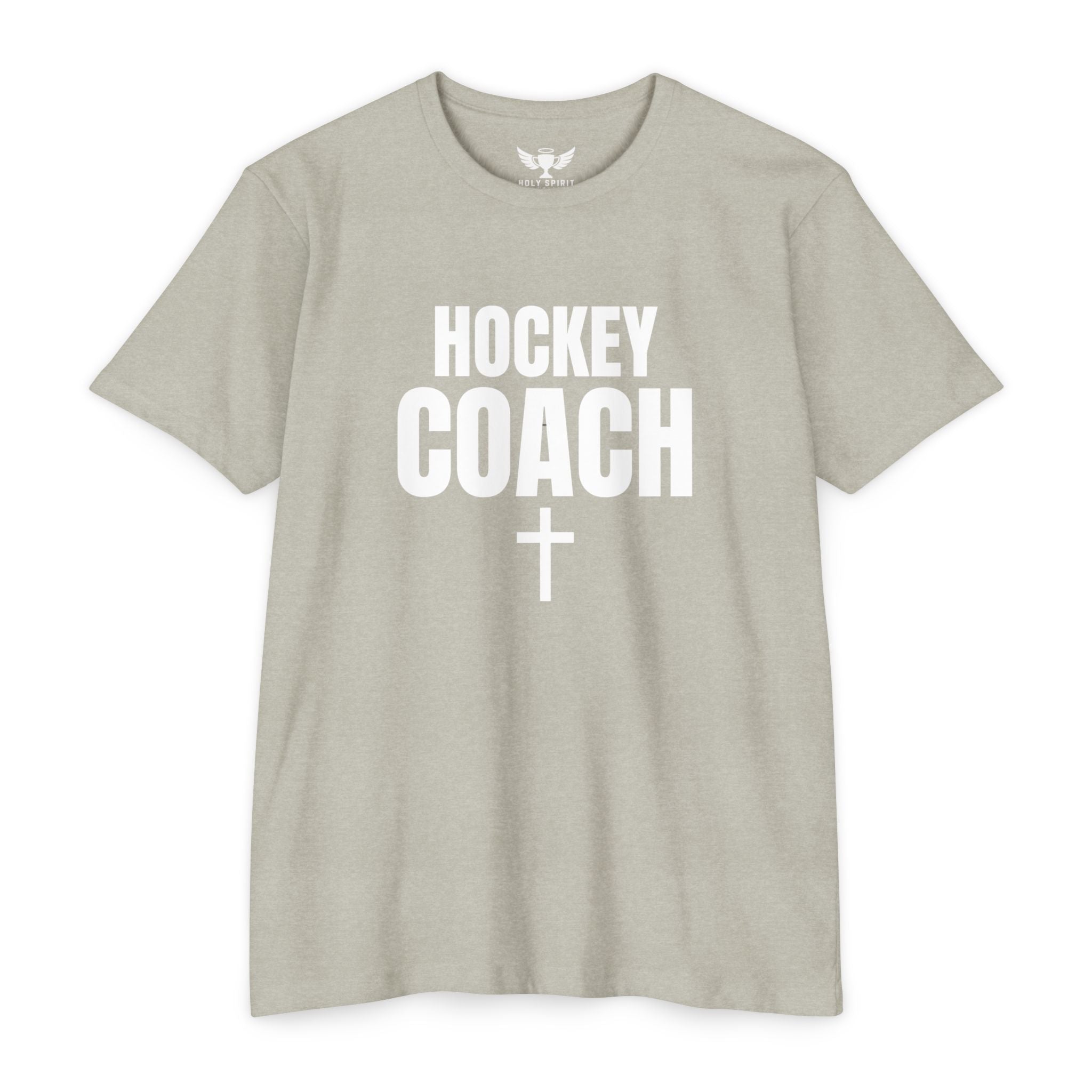 Hockey Coach T-Shirt — Personalized Name & Number Jersey