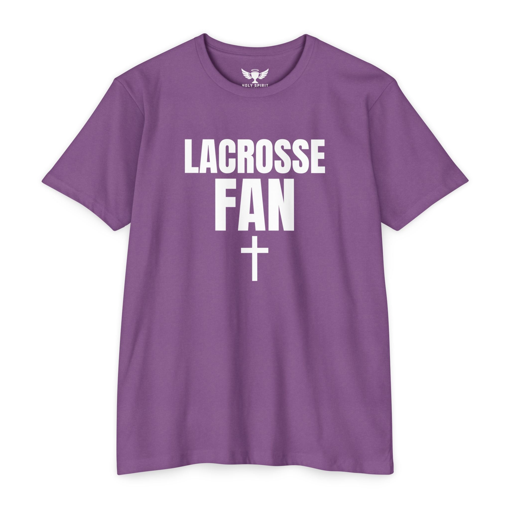Lacrosse Fan T-Shirt — Custom Back Name & Number