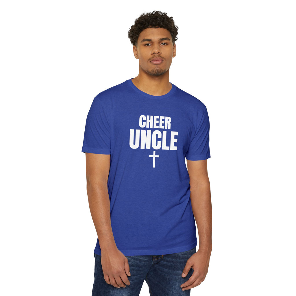 Cheer Uncle T‑Shirt — Personalized Back Number Jersey Tee