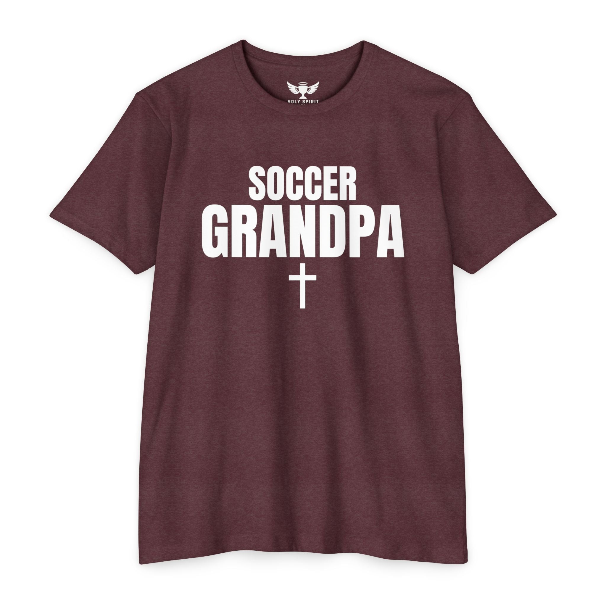 Soccer Grandpa T-Shirt — Personalized Back Number Jersey Tee