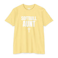 Softball Aunt T-Shirt — Custom Name & Number