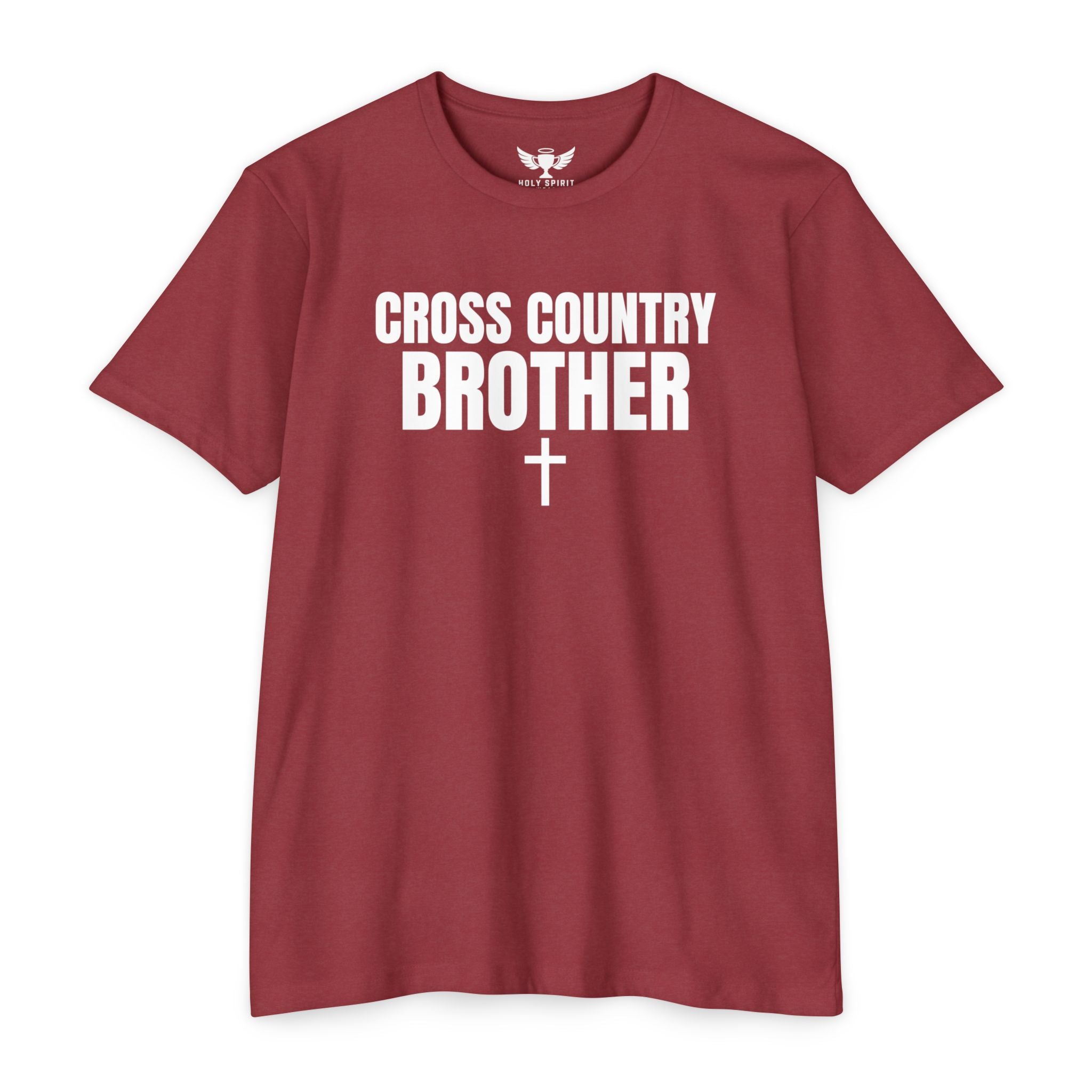 Cross Country Brother T-Shirt — Custom Name & Number Sports Tee