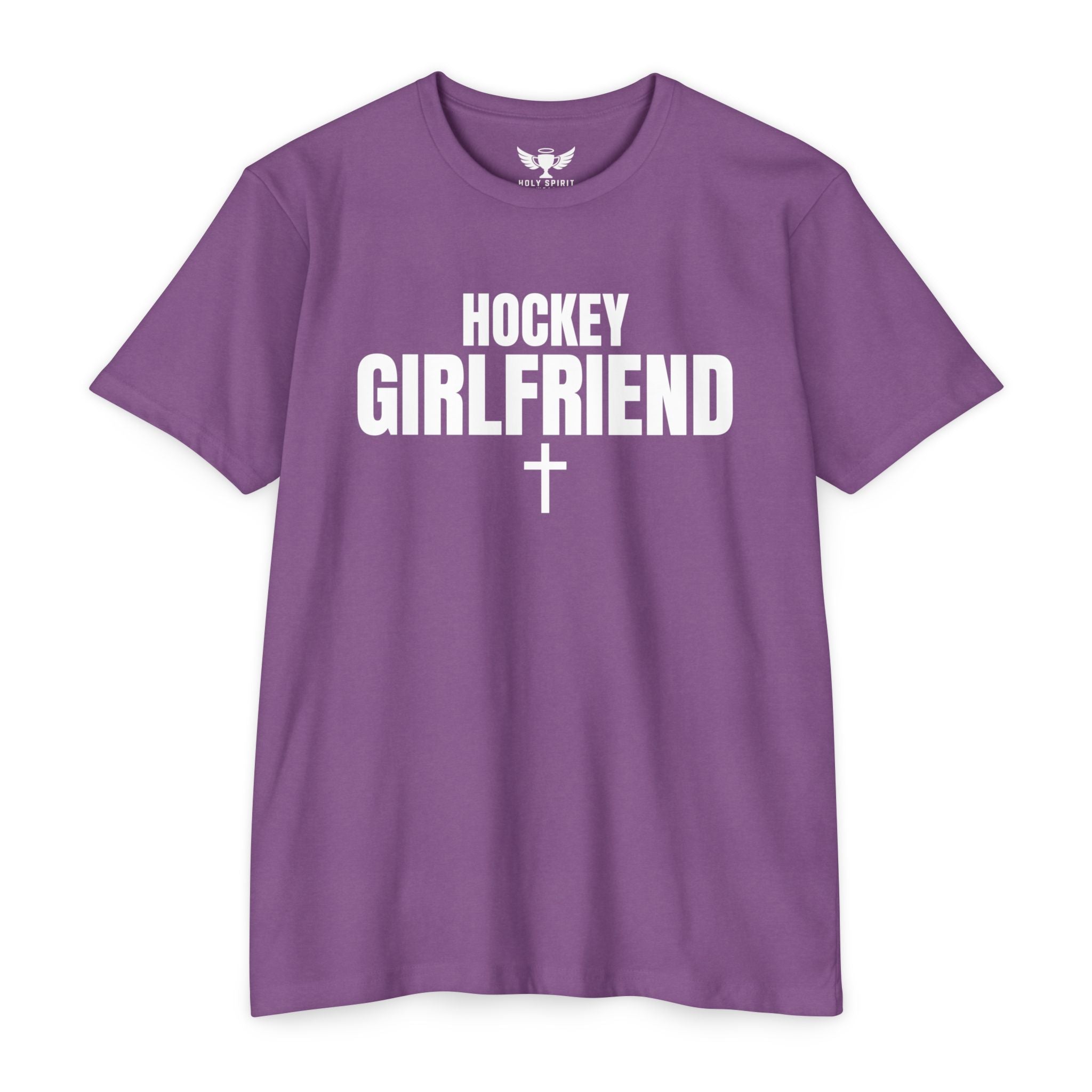 Hockey Girlfriend Tshirt — Custom Name & Number Sports Tee