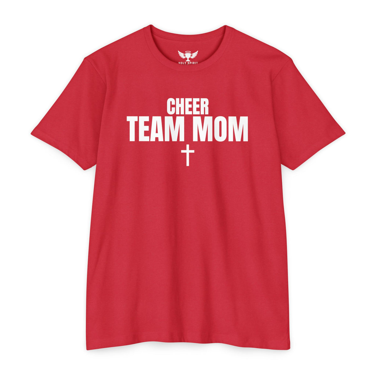 Cheer Team Mom T-Shirt — Personalized Back Number and Name