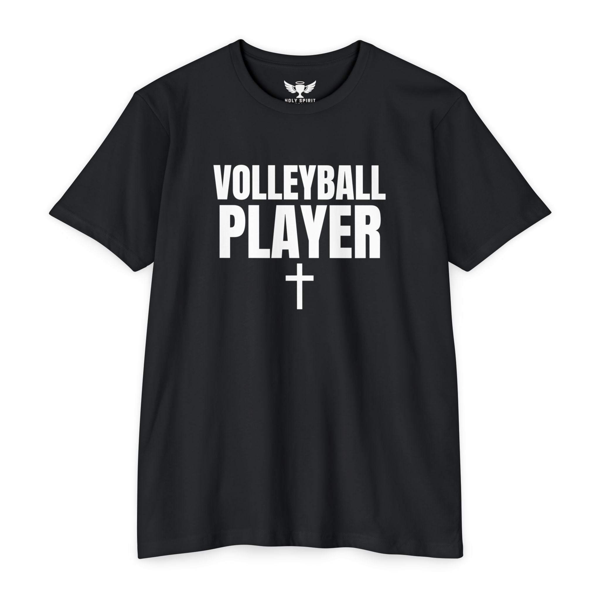 Volleyball Player T-Shirt — Custom Name & Number Sports Tee