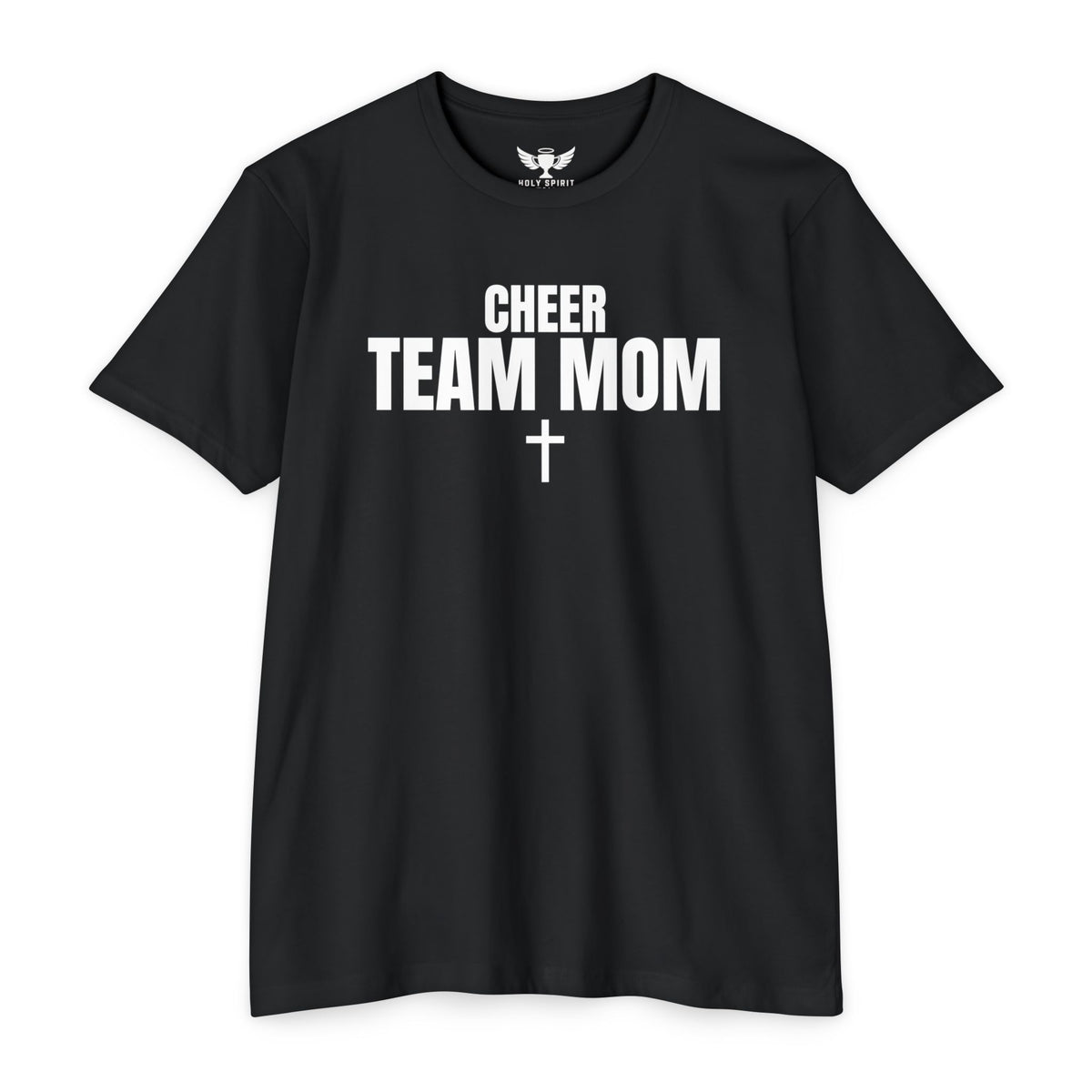 Cheer Team Mom T-Shirt — Personalized Back Number and Name