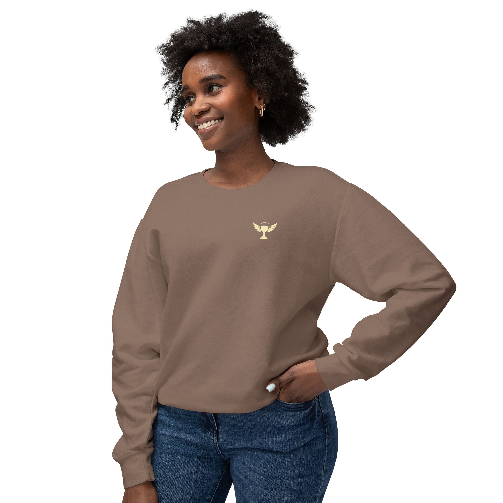 Proverbs 27:17 Logo Crewneck Sweatshirt