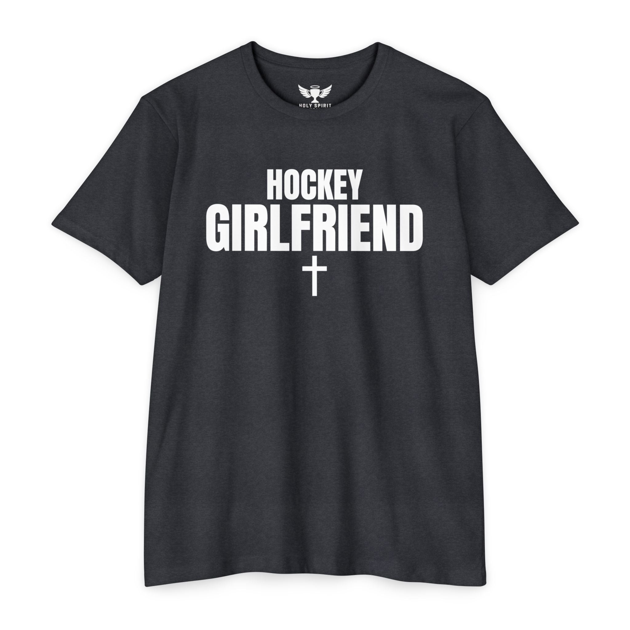 Hockey Girlfriend Tshirt — Custom Name & Number Sports Tee