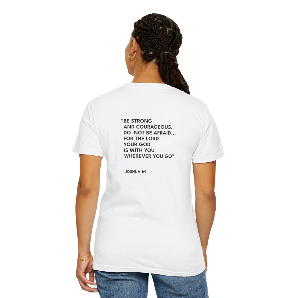 Joshua 1:9 Unisex Logo Casual T-Shirt