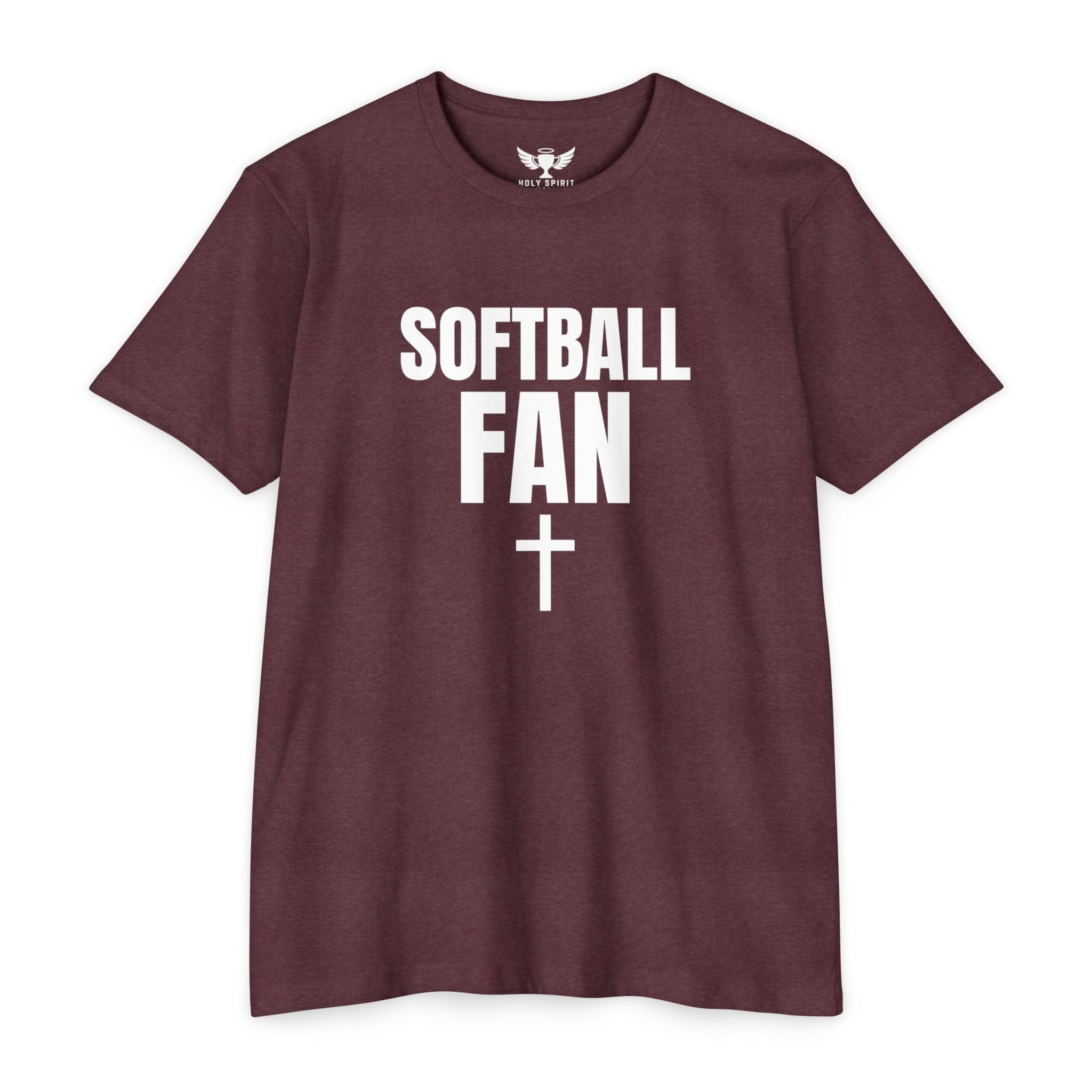 Softball Fan T-Shirt — Custom Name & Number