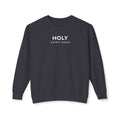 Proverbs 27:17 Text Logo Crewneck Sweatshirt